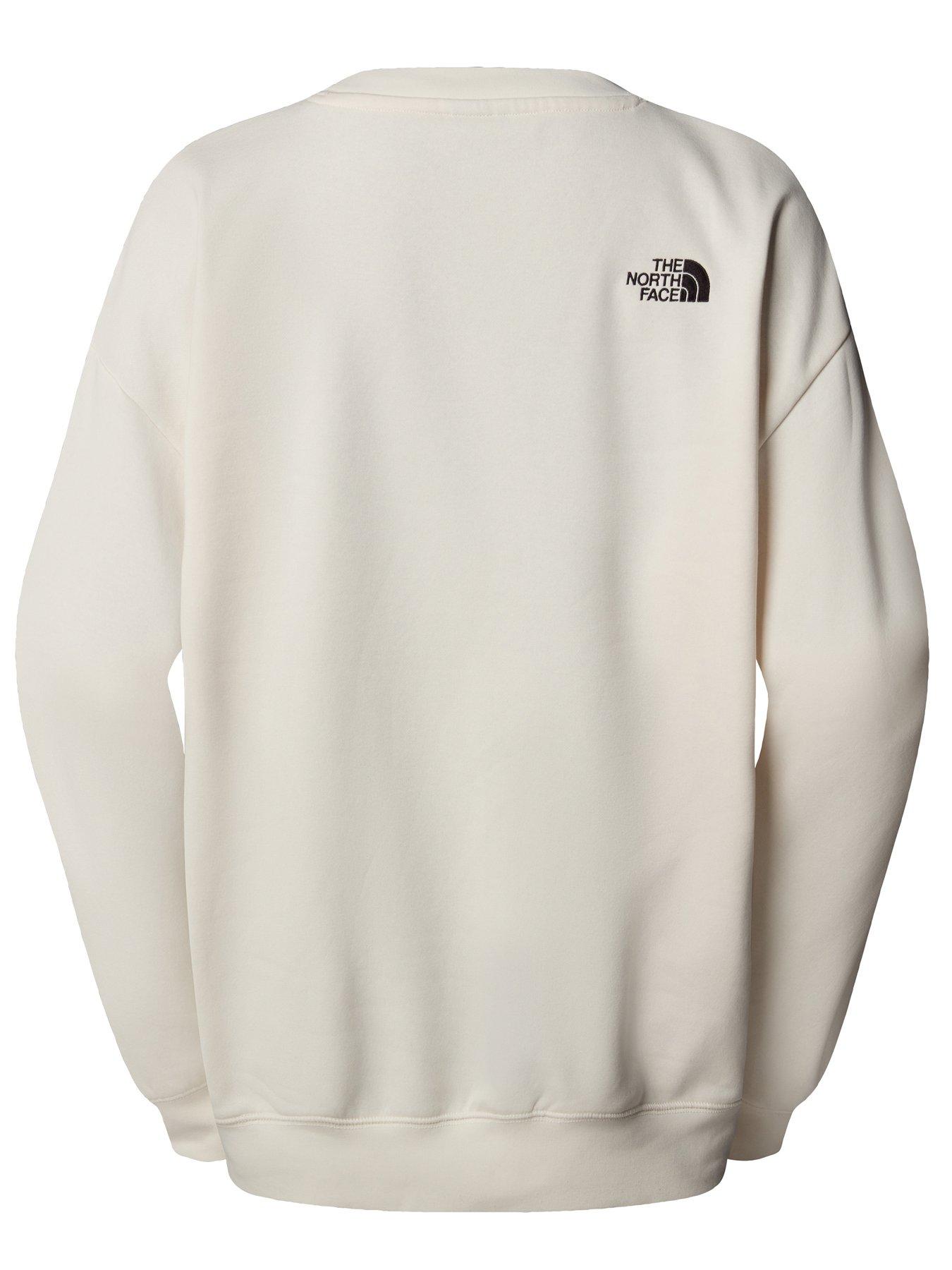 the-north-face-womens-essential-oversize-crew-sweatshirt--whitestillFront