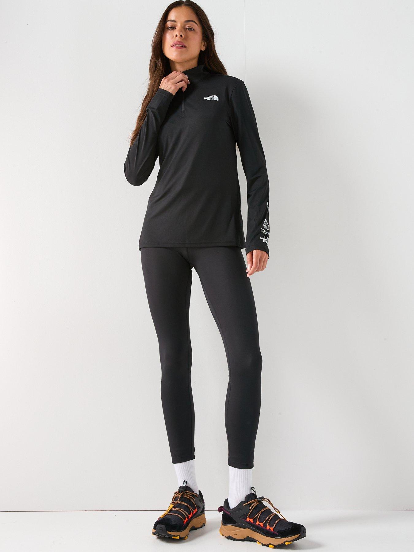 the-north-face-womens-flex-14-zip-tee-graphic-blackback