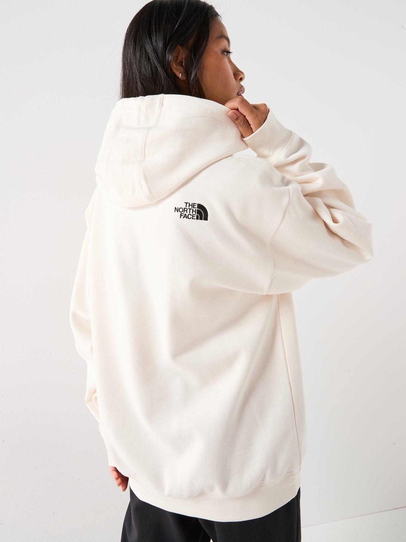 Image 2 of 6 of The North Face Women's Essential Oversize Hoodie - White