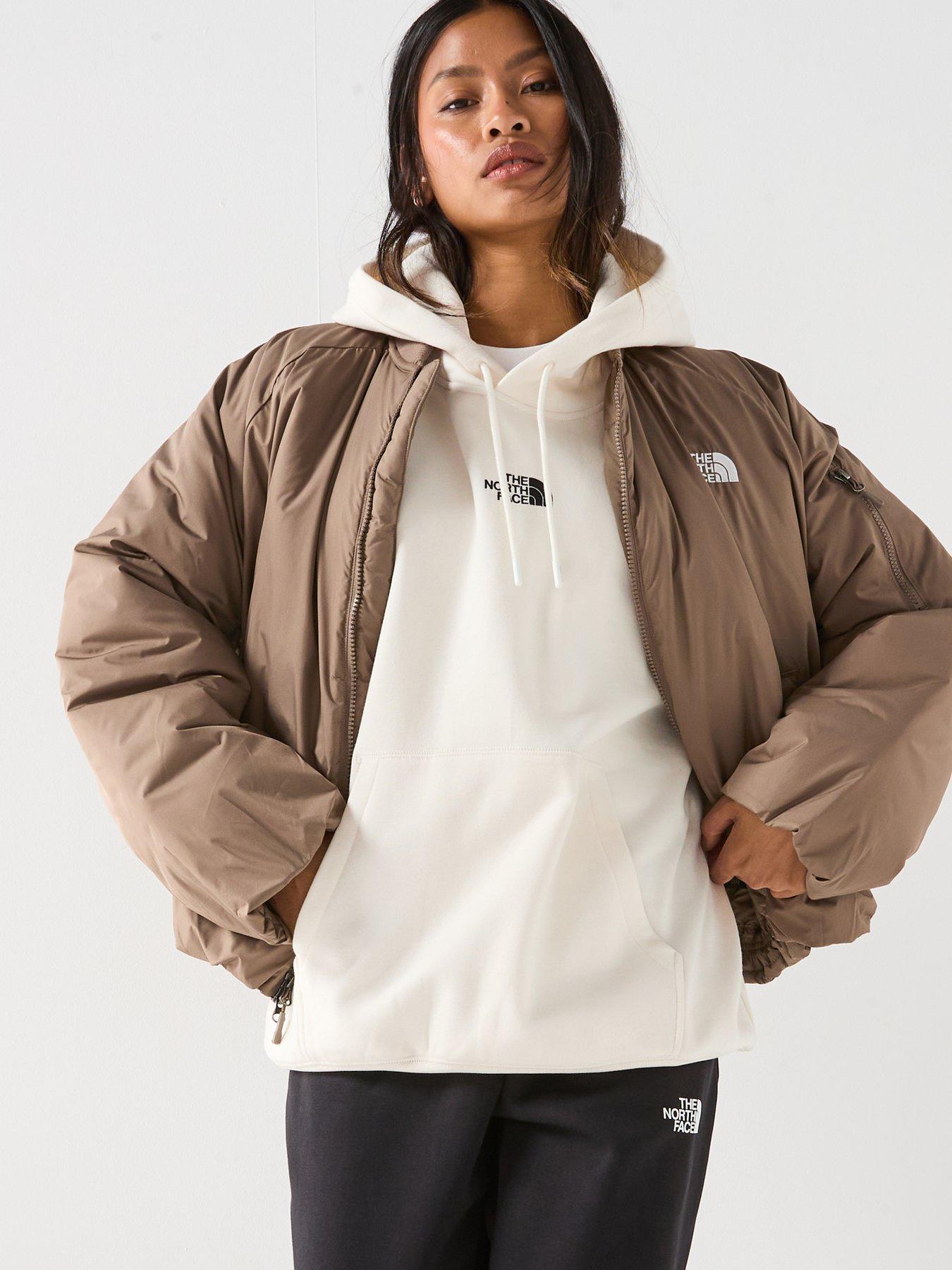 Image 4 of 6 of The North Face Women's Essential Oversize Hoodie - White