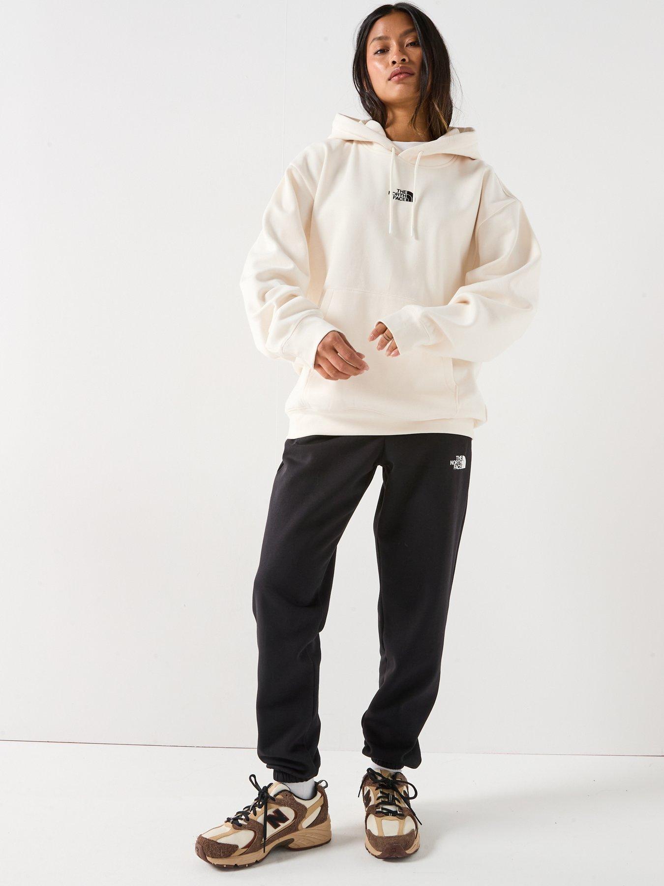 Image 6 of 6 of The North Face Women's Essential Oversize Hoodie - White