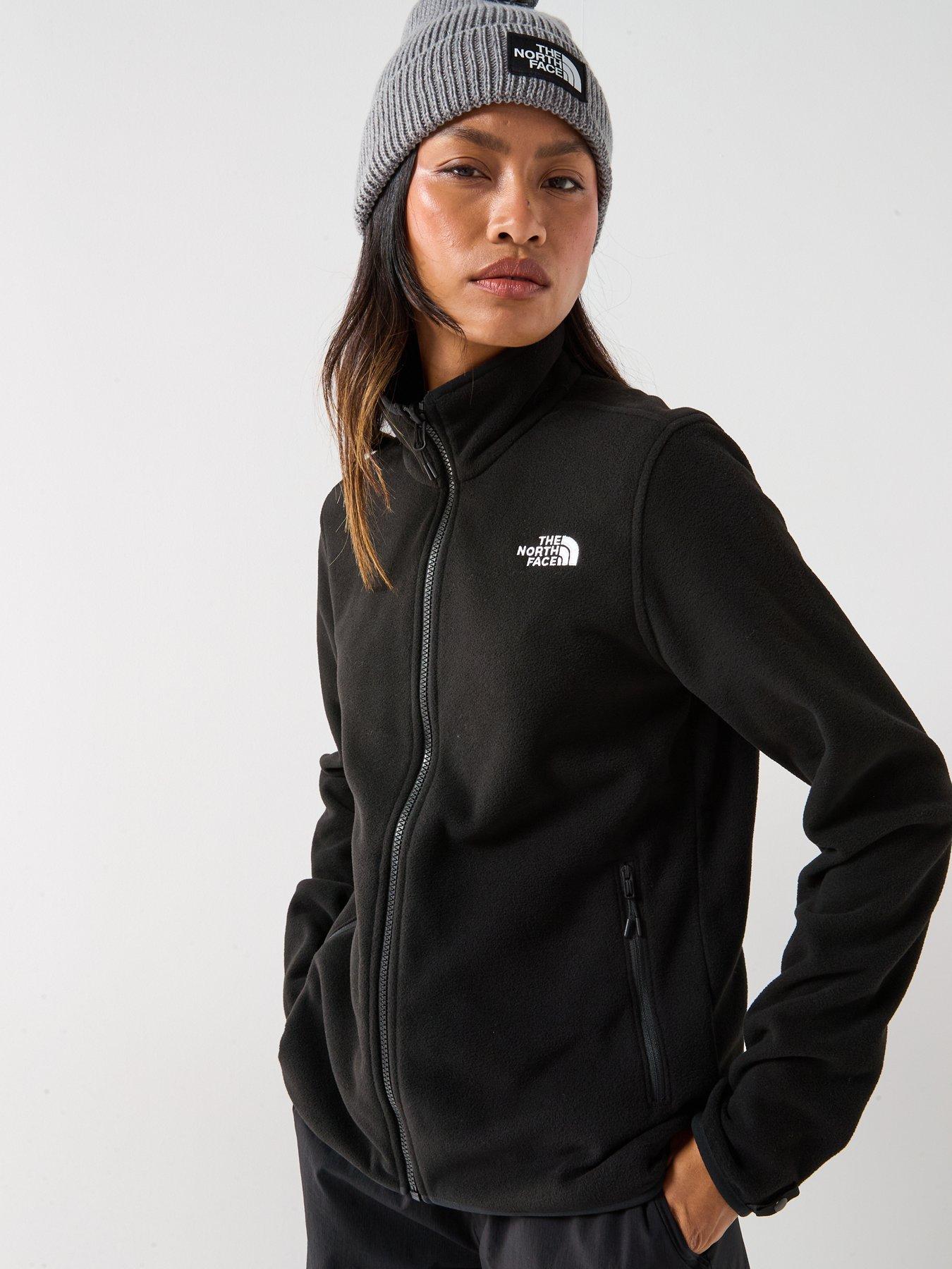 the-north-face-womens-glacier-fleece-jacket-blackoutfit