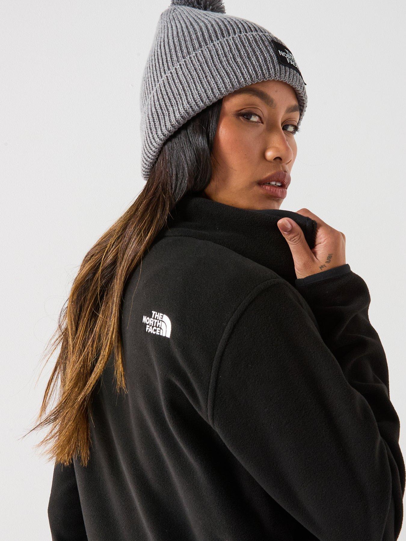 the-north-face-womens-glacier-fleece-jacket-blackdetail