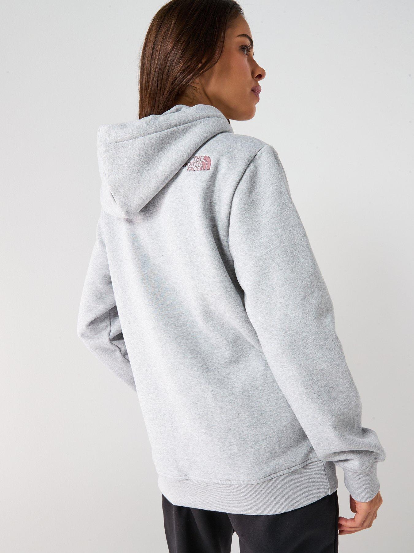 Image 2 of 5 of The North Face Women's Drew Peak Pullover Hoodie - Grey