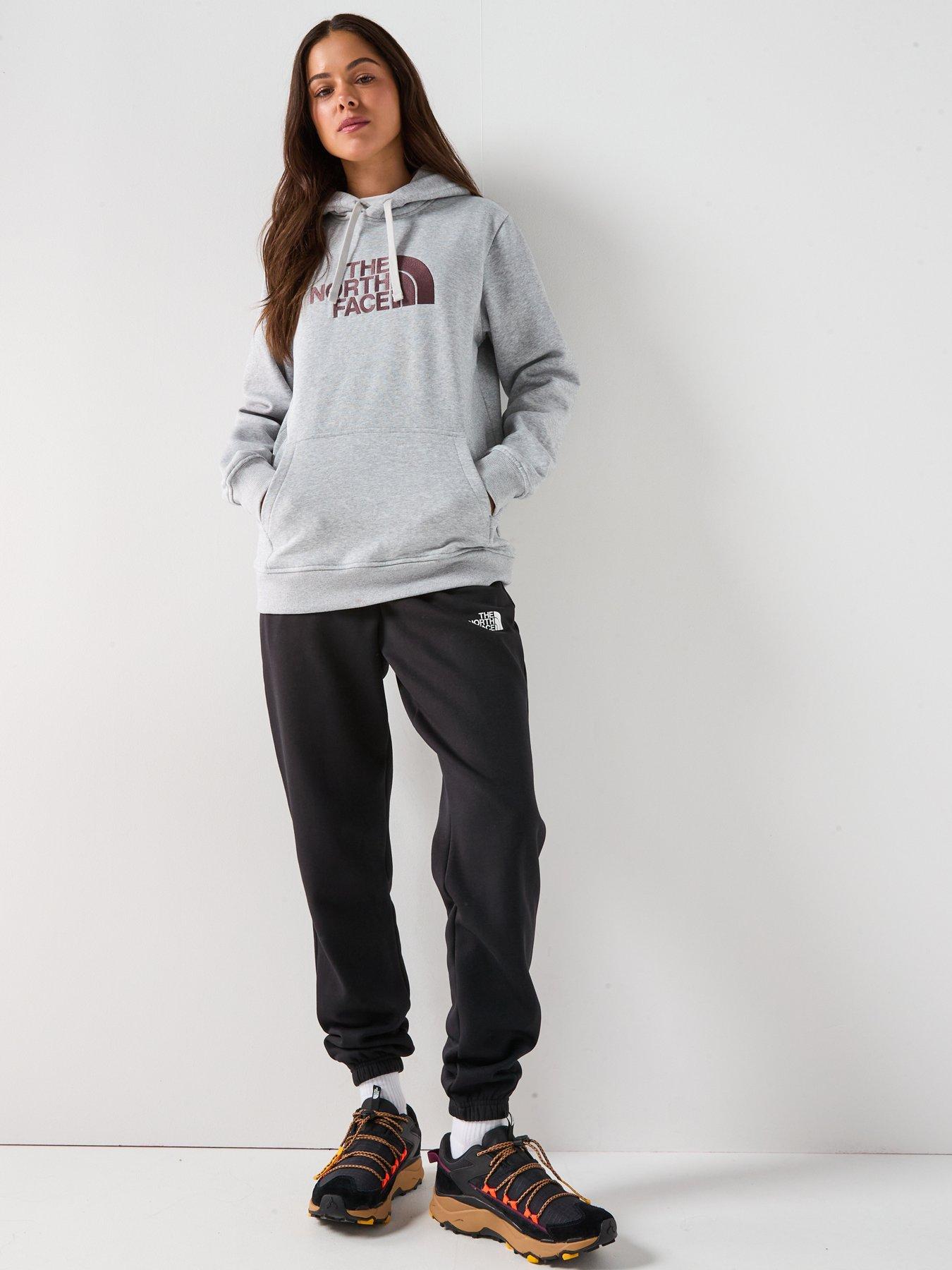 Image 3 of 5 of The North Face Women's Drew Peak Pullover Hoodie - Grey