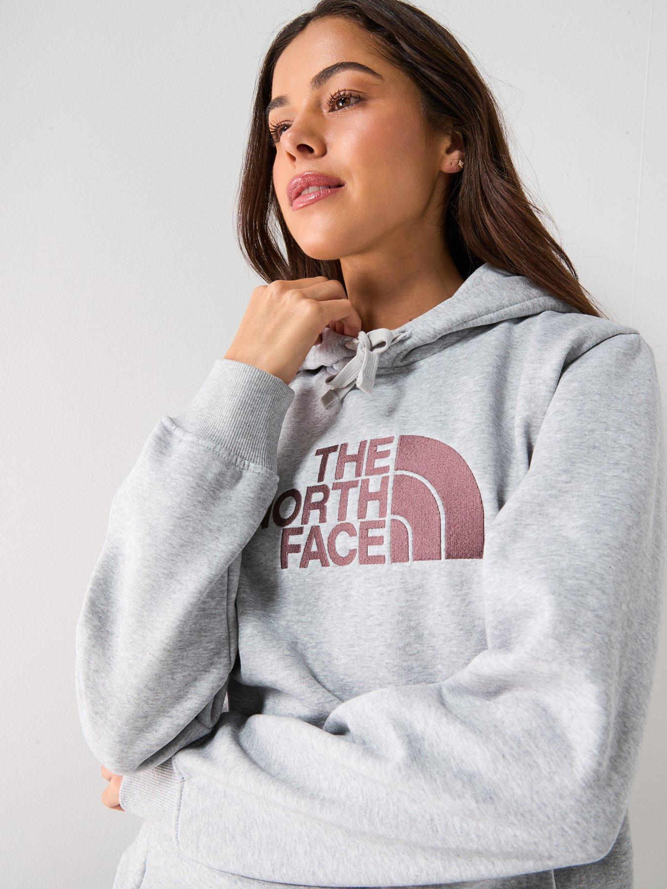 Image 4 of 5 of The North Face Women's Drew Peak Pullover Hoodie - Grey