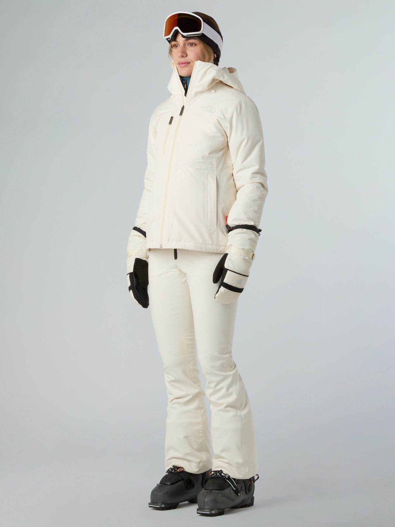 Image 3 of 3 of The North Face Womens Snoga Ski Pant - White