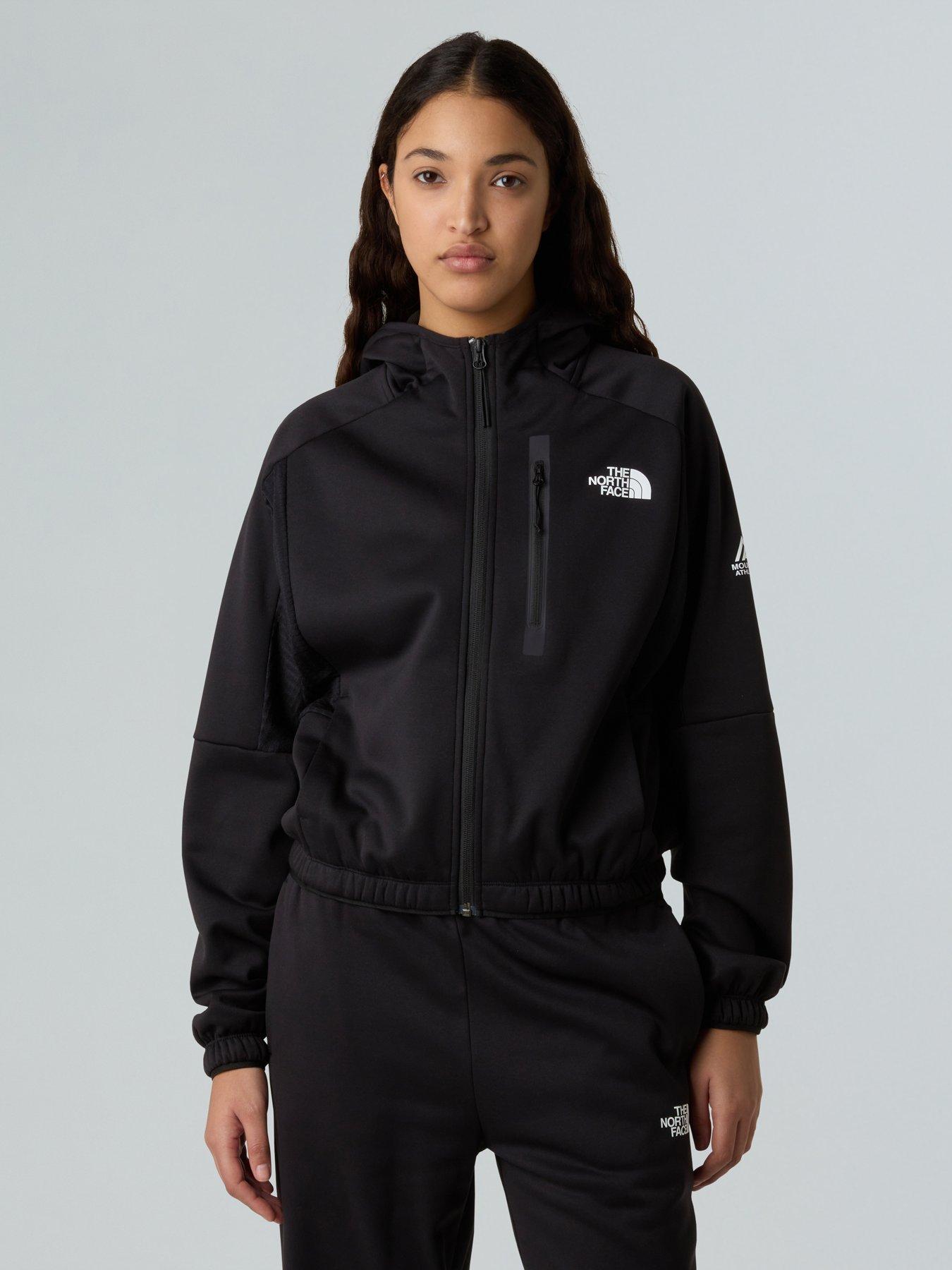 The North Face Women's Mountain Athletics Full Zip Fleece - Black