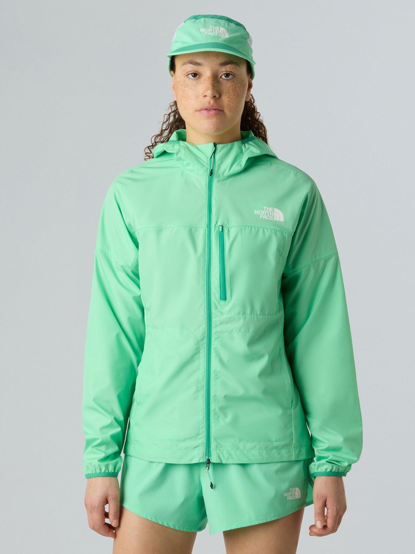 The North Face Women's Higher Run Wind Jacket Refit - Green
