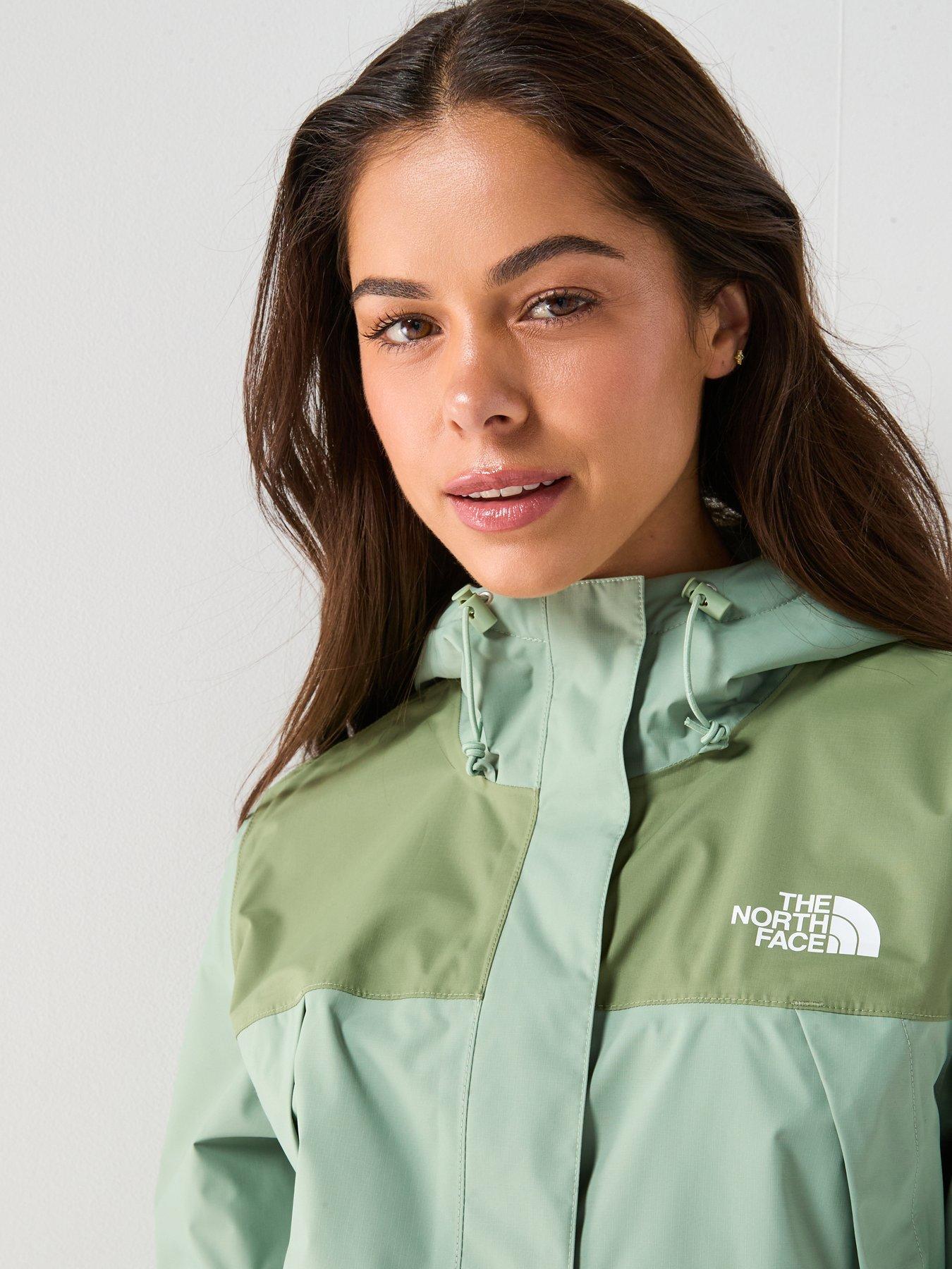 Image 4 of 6 of The North Face Women's Antora Rain Jacket - Green