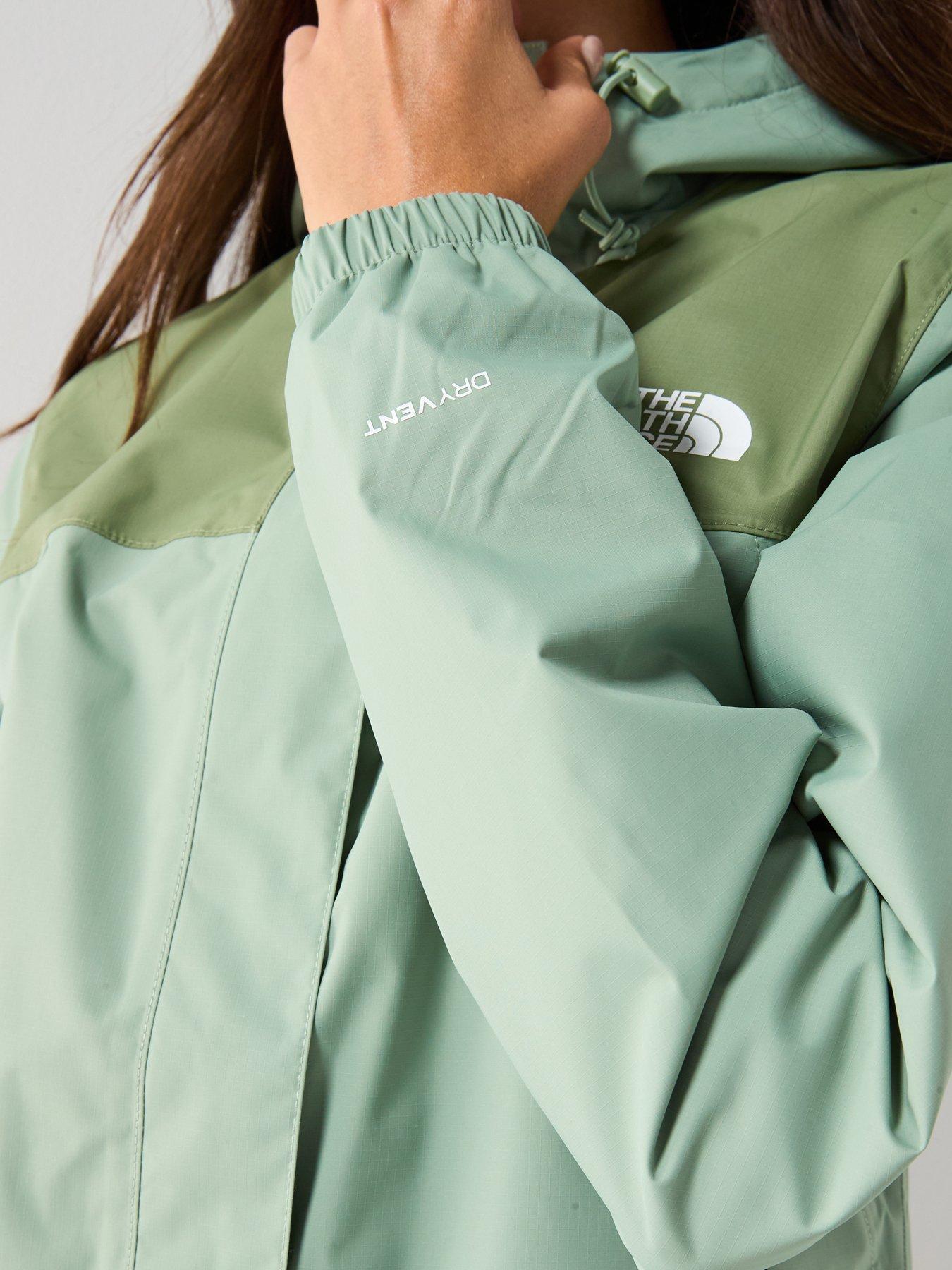 the-north-face-womens-antora-rain-jacket-greendetail