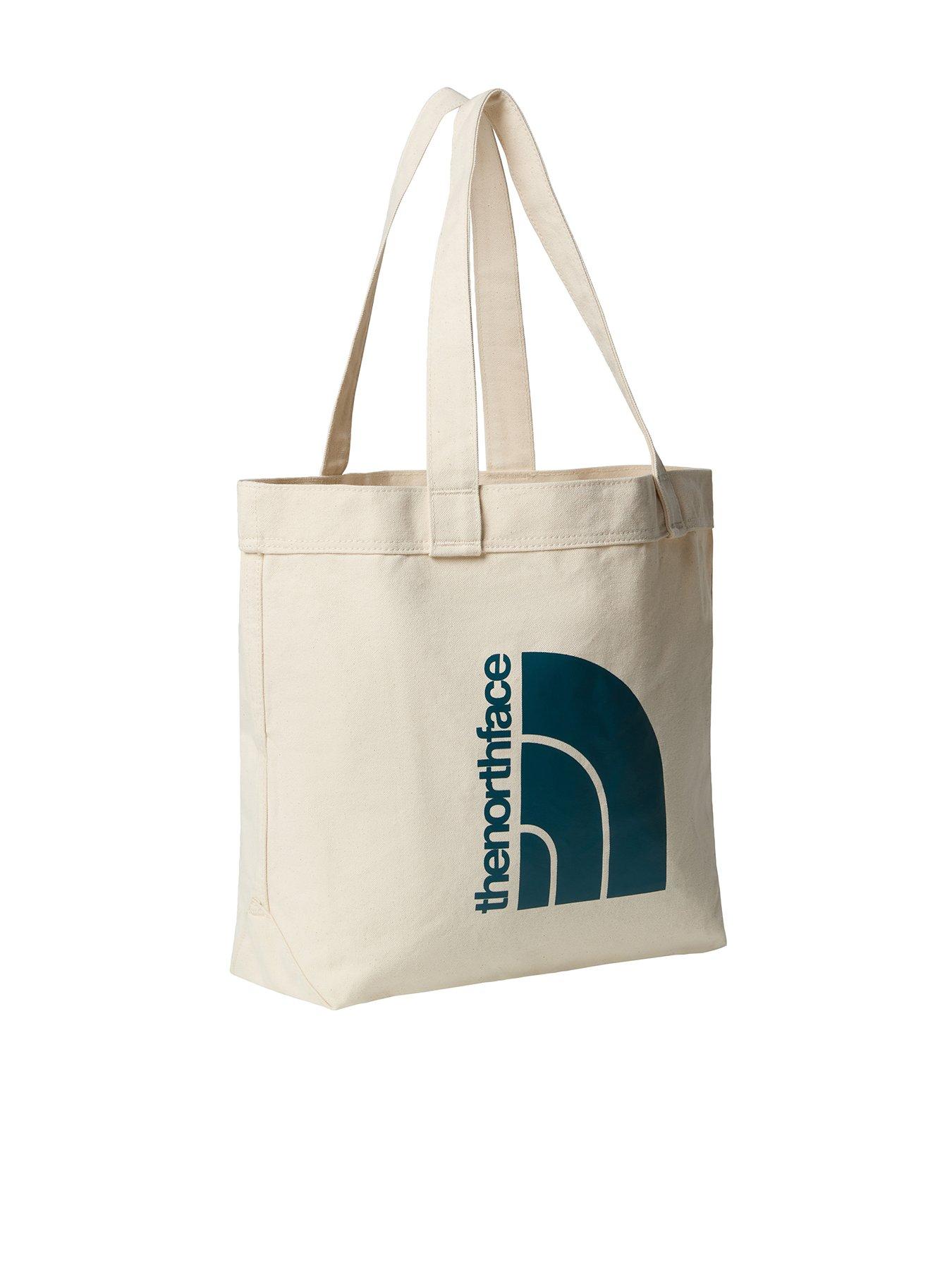 The North Face Unisex Cotton Tote Bag - Off White