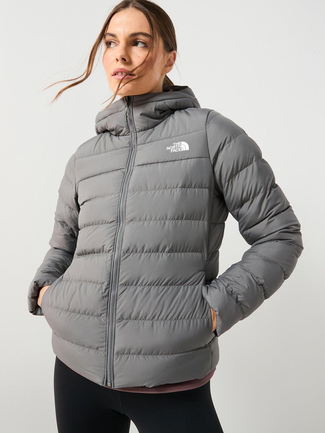 The North Face Womens Aconcagua 3 Hooded Jacket - Grey