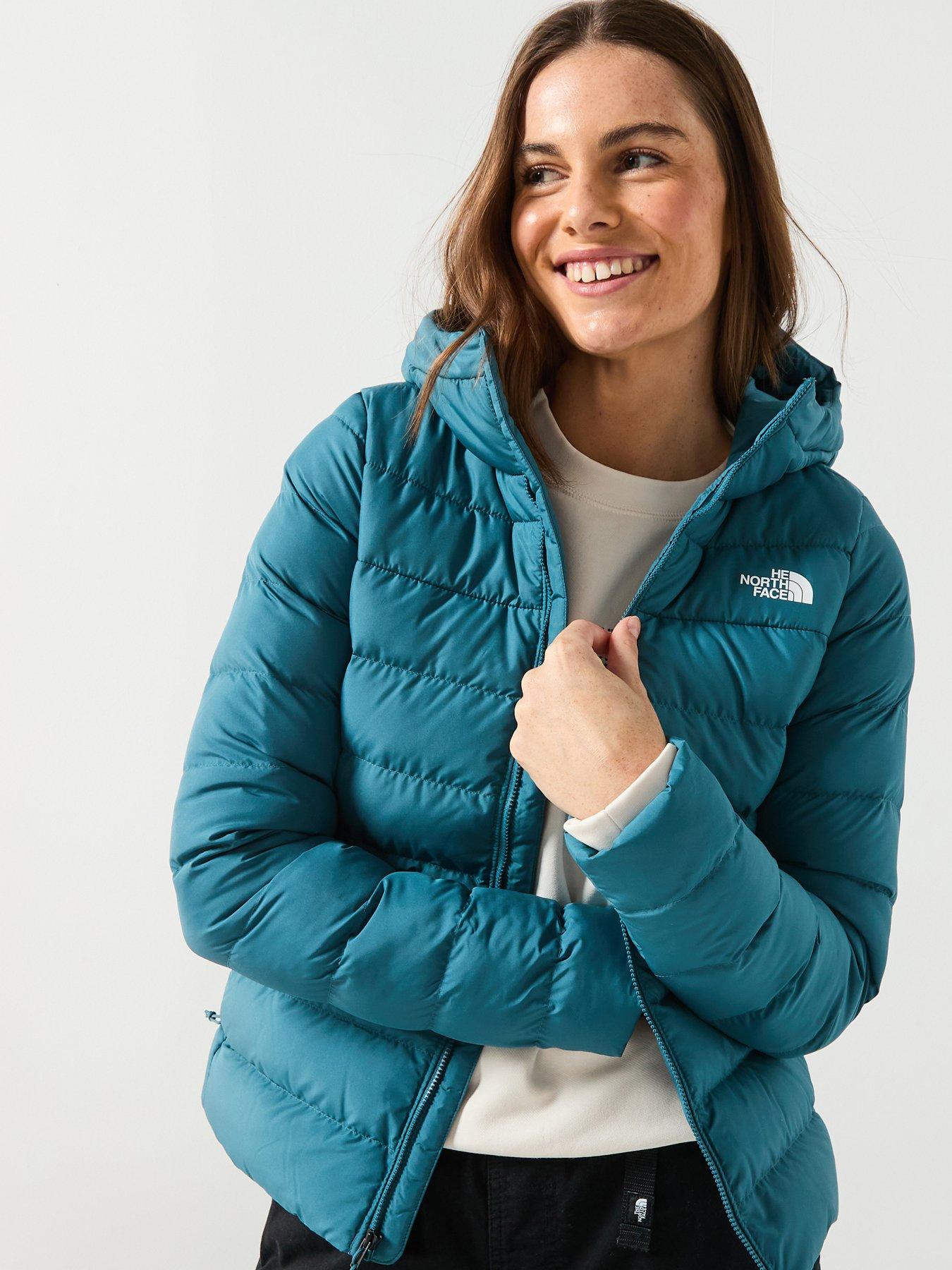 The North Face Womens Aconcagua 3 Hooded Jacket- Blue