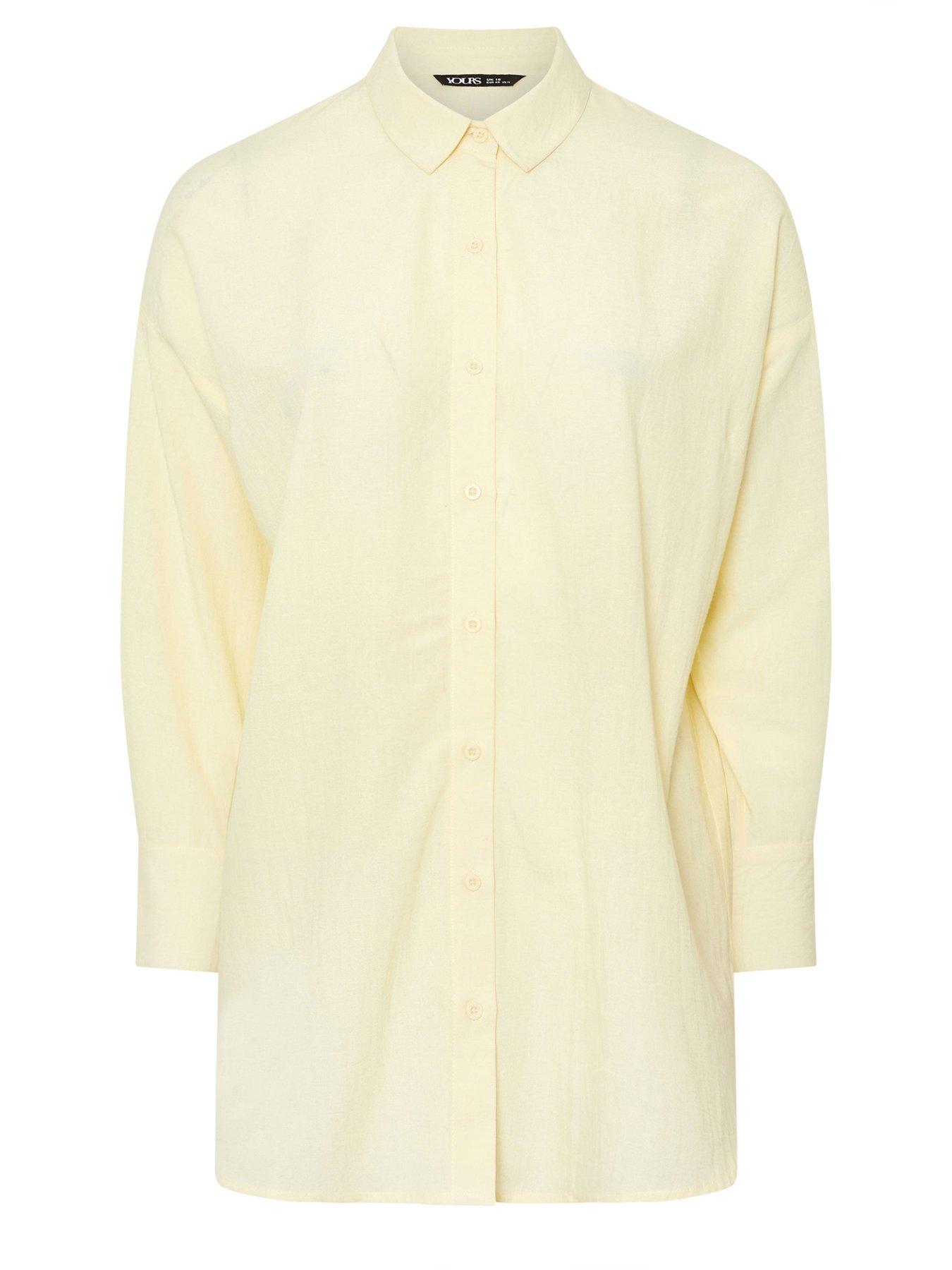 yours-curve-lemon-linen-shirt-yellowdetail