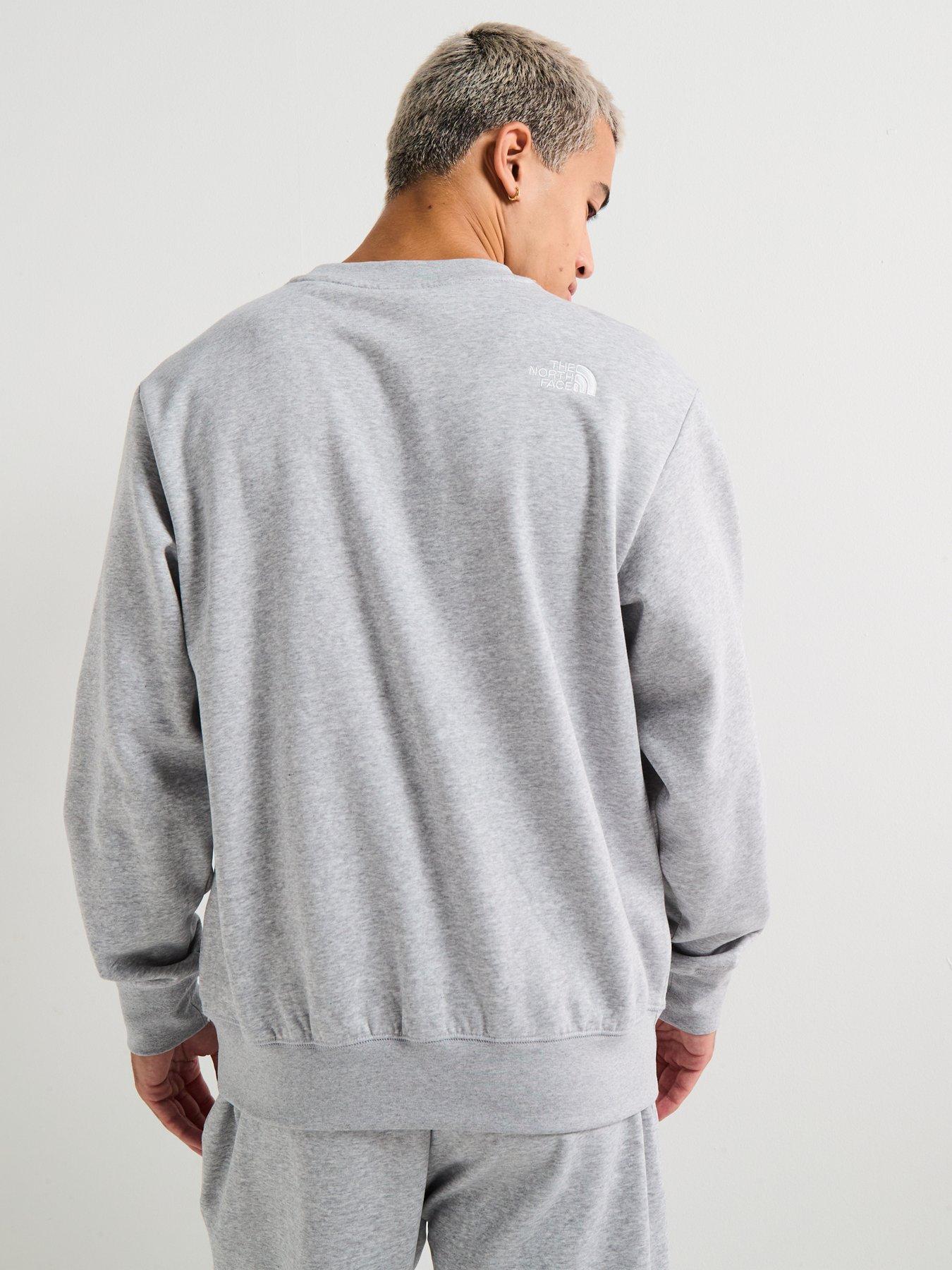 the-north-face-mens-essential-relaxed-crewneck-sweatshirtnbsp--light-greystillFront