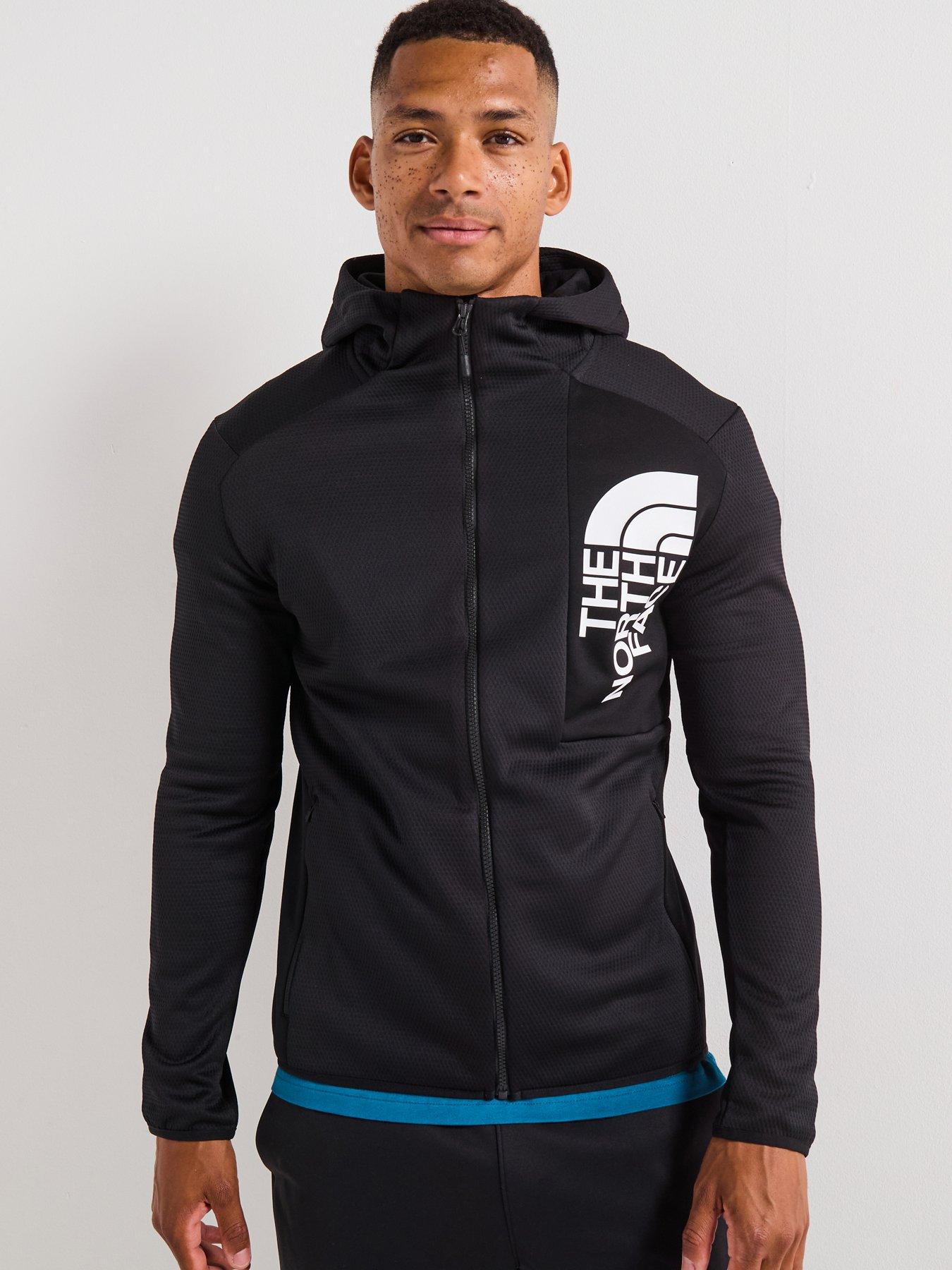 The North Face Men's Merak Full Zip Hoodie - Black/White