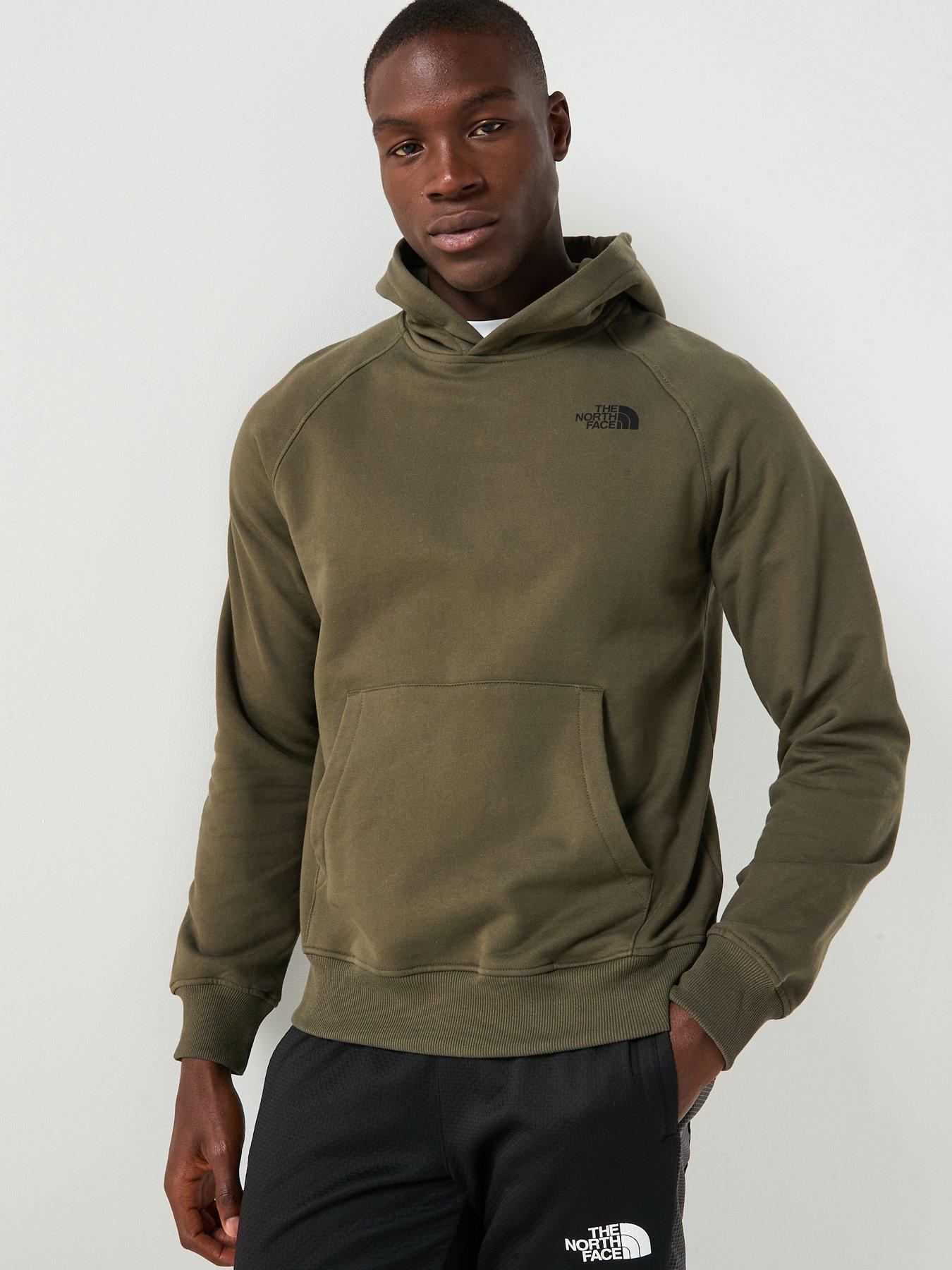 The North Face Men's Raglan Box NSE Edge Of Light Infill Hoodie - Brown
