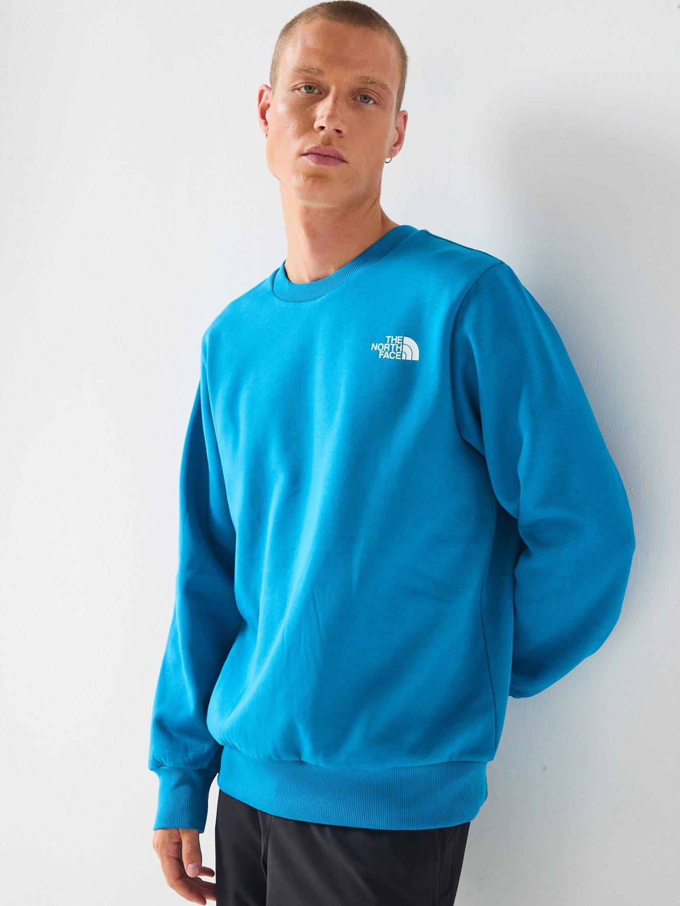 the-north-face-mens-simple-dome-crew-sweater-blue
