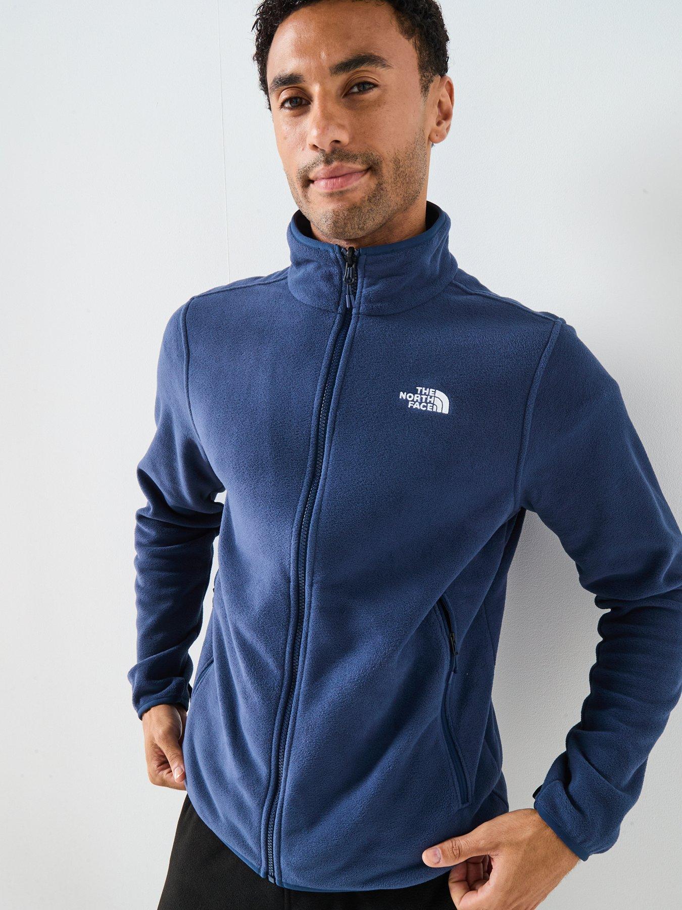 The North Face Mens Glacier Fleece Jacket - Navy
