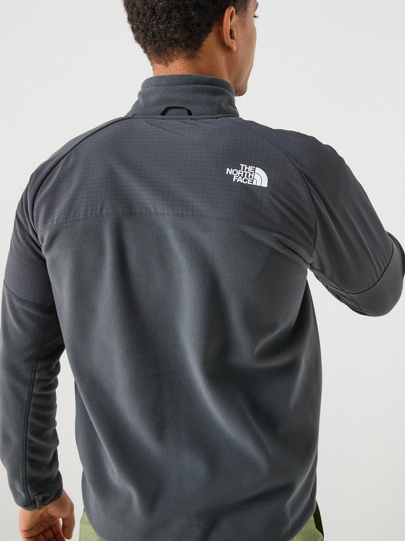 Image 4 of 6 of The North Face Mens Glacier Heavyweight Full Zip Jacket - Grey
