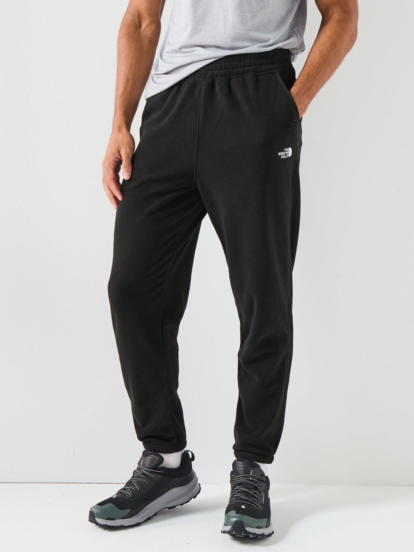 the-north-face-mens-glacier-fleece-pant-black