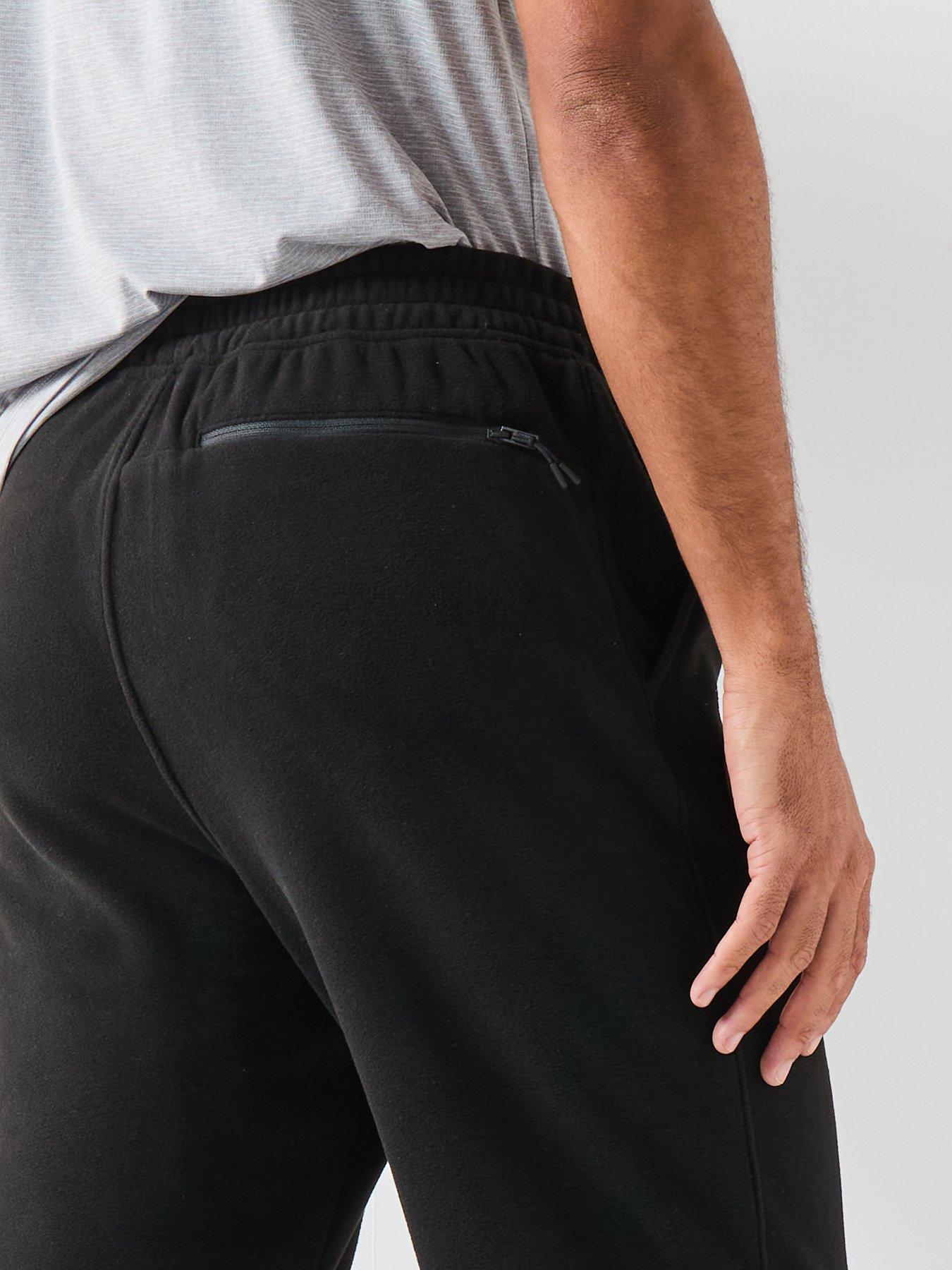 the-north-face-mens-glacier-fleece-pant-blackoutfit