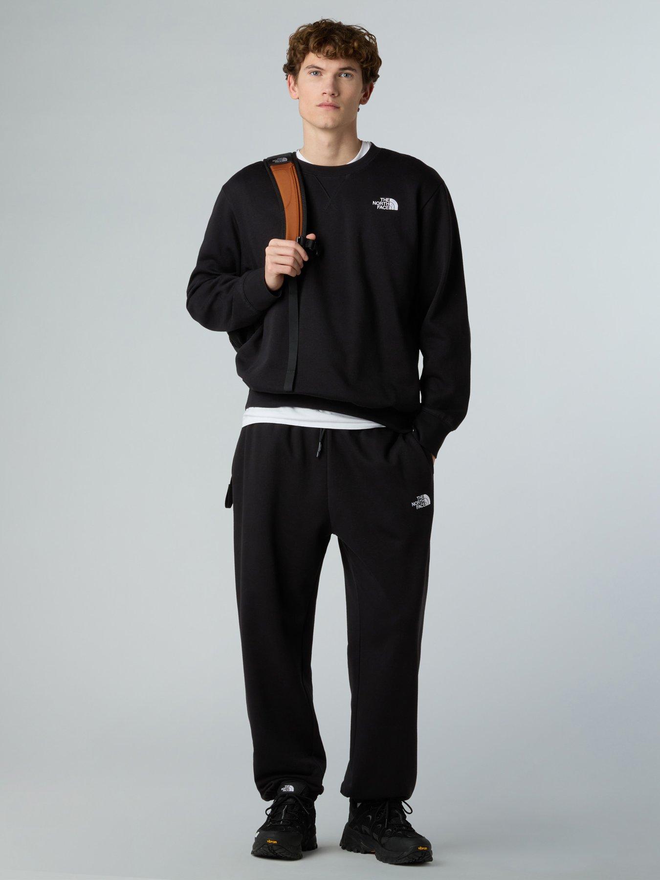 Image 3 of 5 of The North Face Mens Essential Relaxed Sweatshirt - Black
