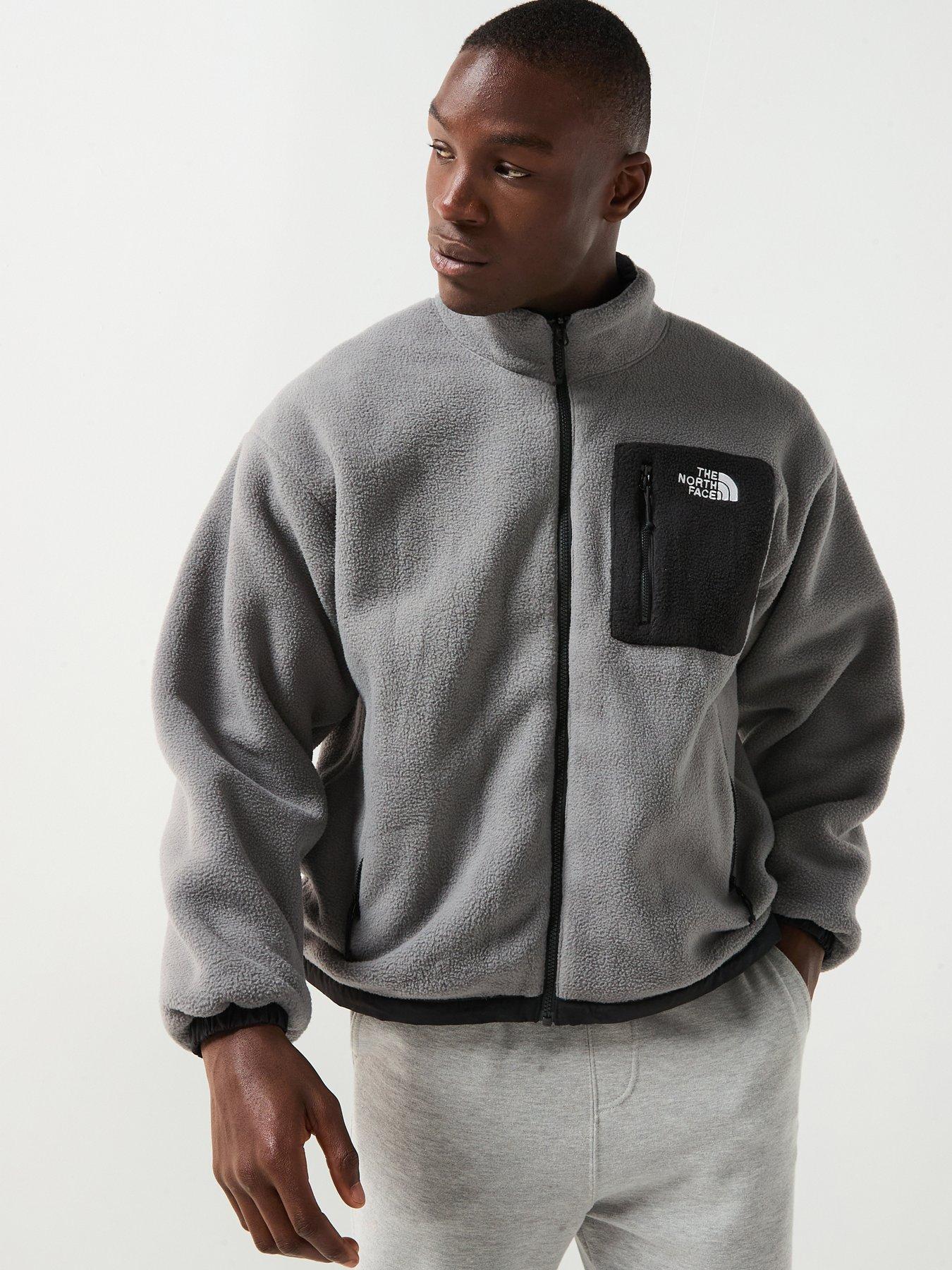 the-north-face-mens-yumiori-reversible-fleece-jacket-grey