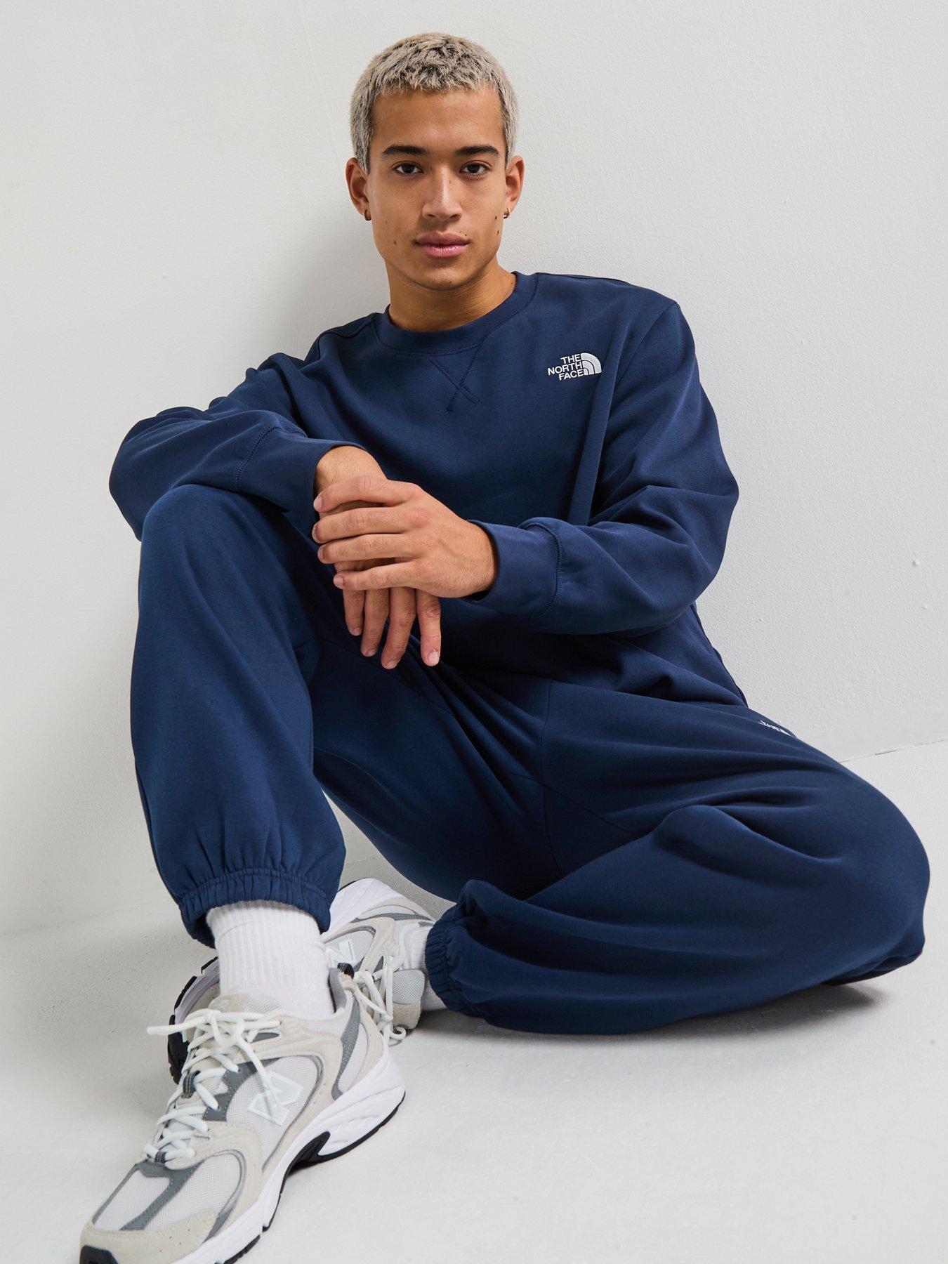 The North Face Mens Essential Relaxed Crew - Navy