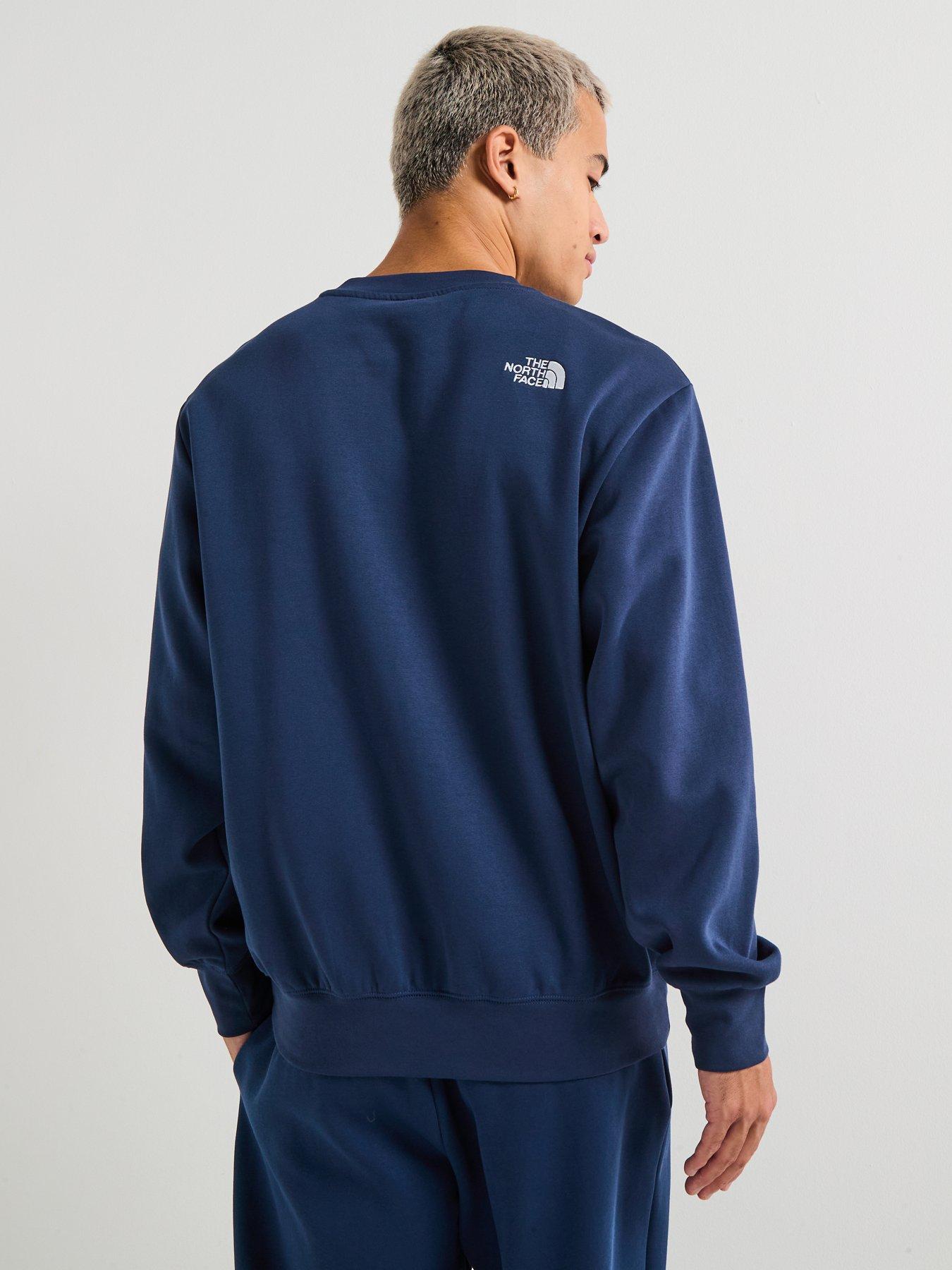 the-north-face-mens-essential-relaxed-crew-navystillFront