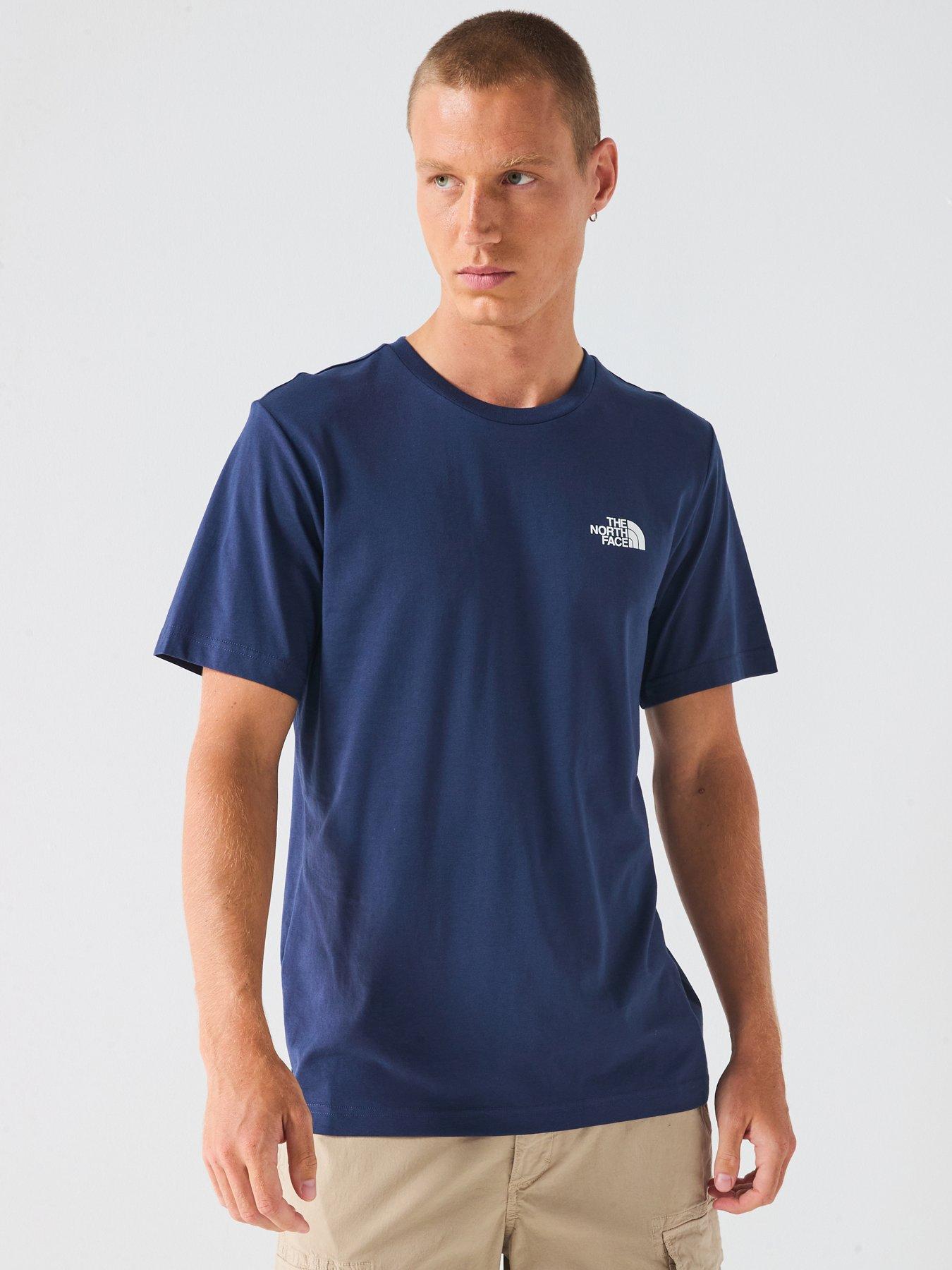 Image 1 of 6 of The North Face Men's S/S Simple Dome Tee - Navy