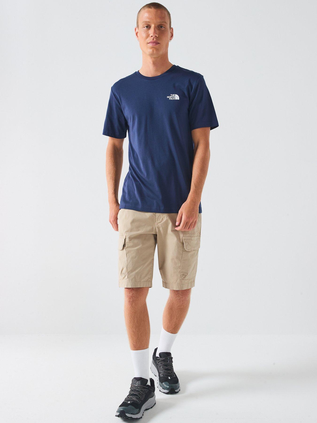 Image 3 of 6 of The North Face Men's S/S Simple Dome Tee - Navy