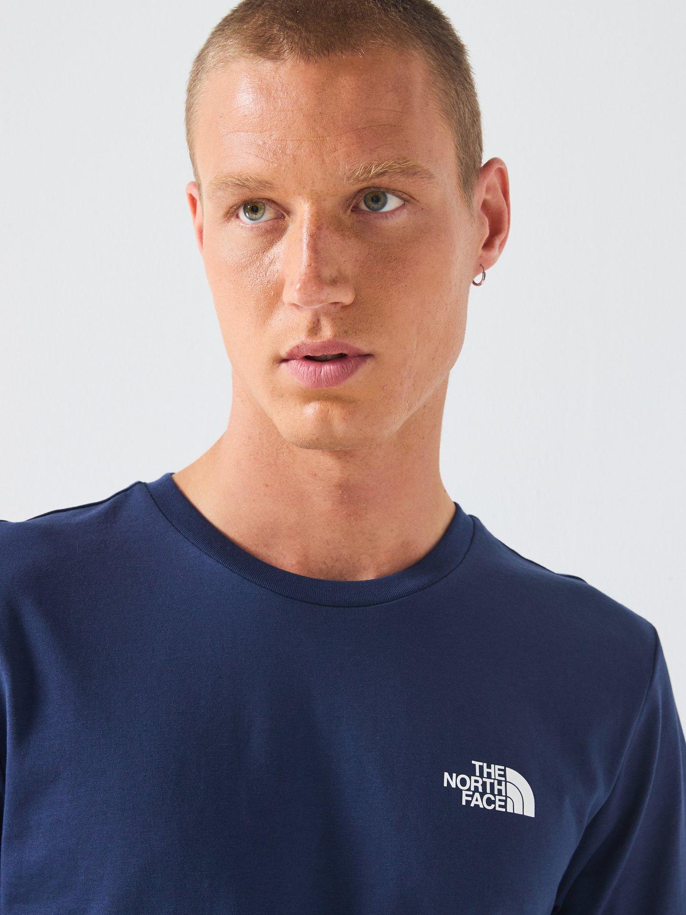 Image 6 of 6 of The North Face Men's S/S Simple Dome Tee - Navy