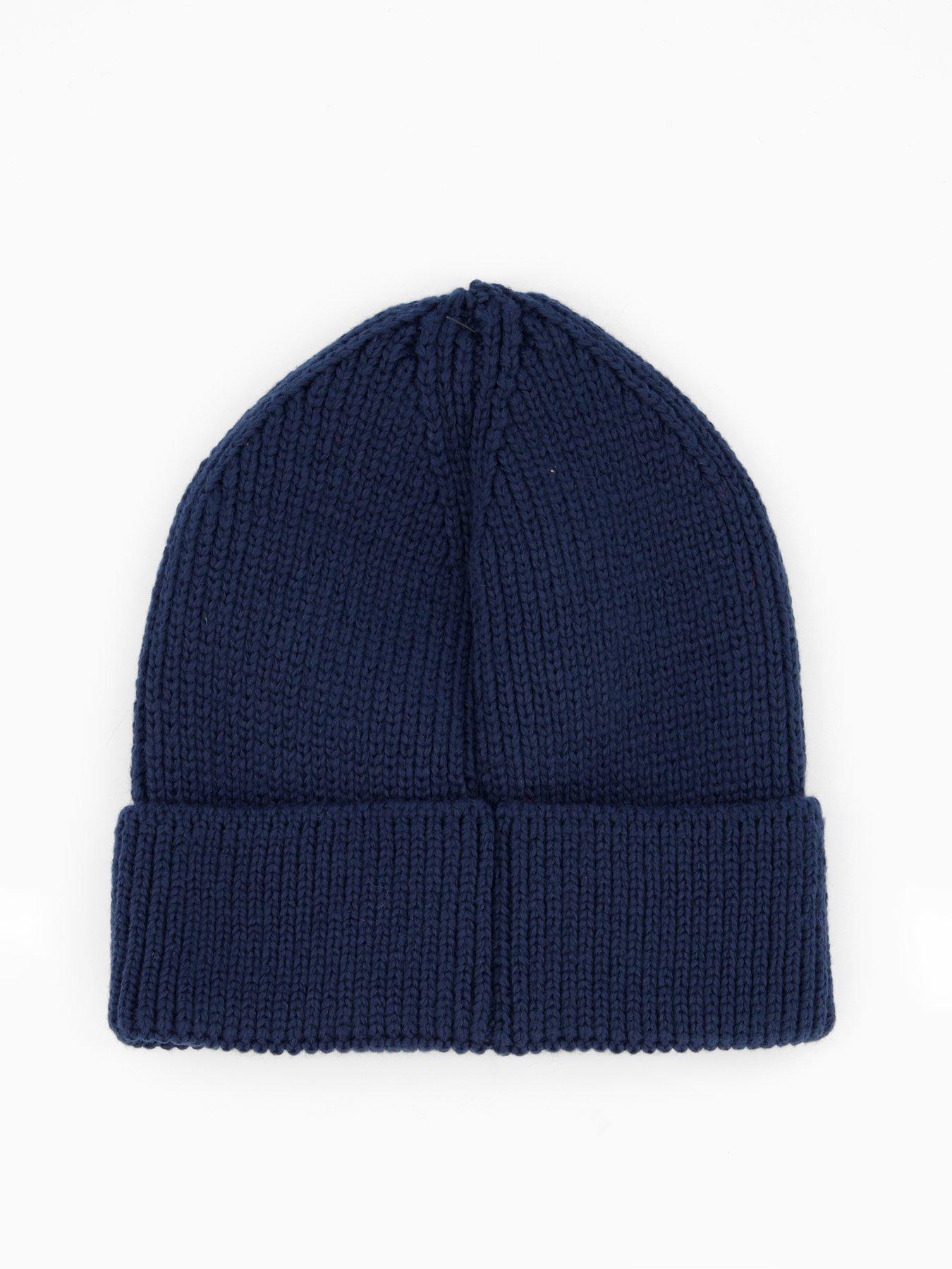 the-north-face-unisex-logo-box-cuffed-beanie-hat--navyback