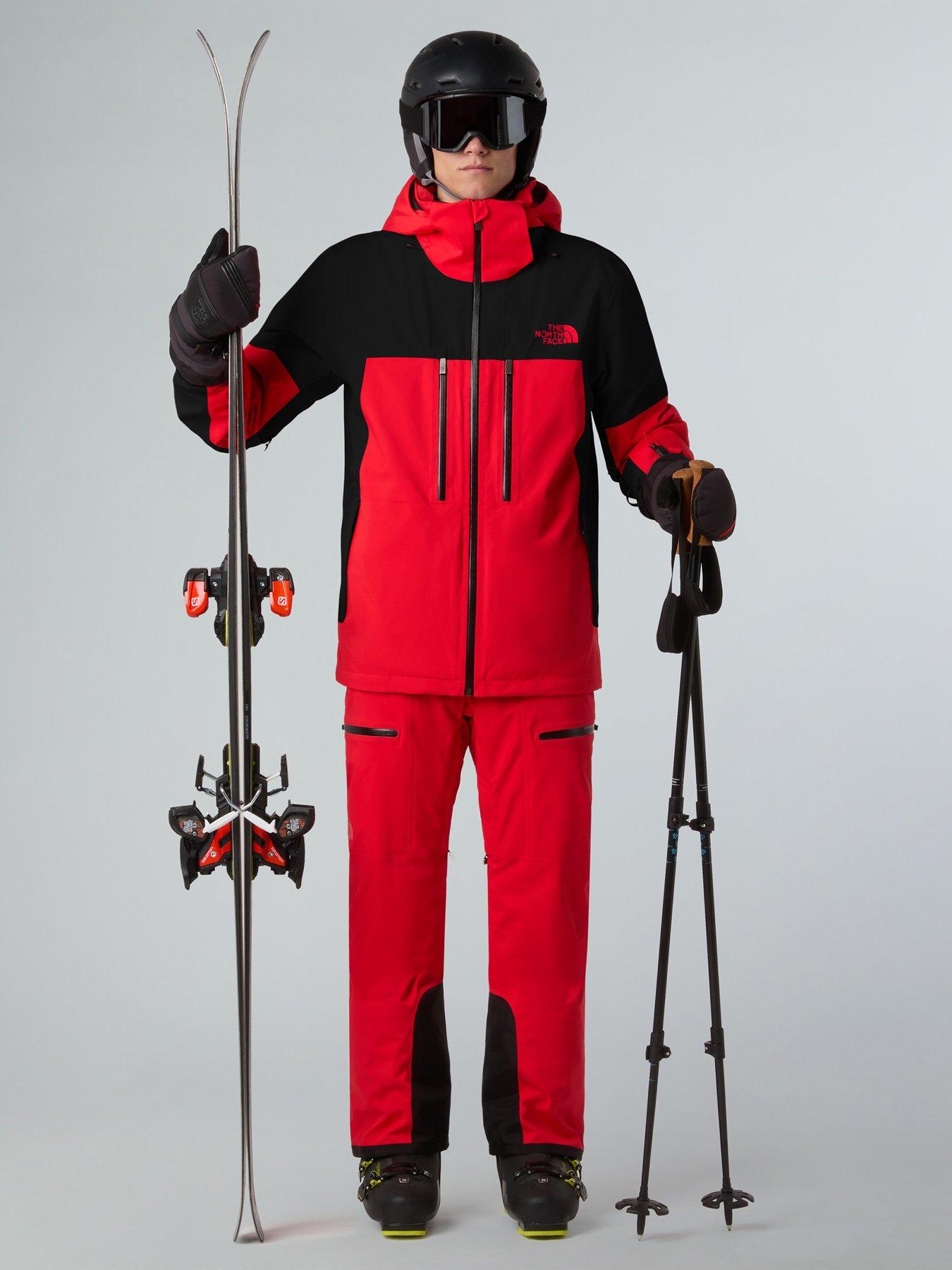 the-north-face-mens-chakal-ski-jacket-redblackback