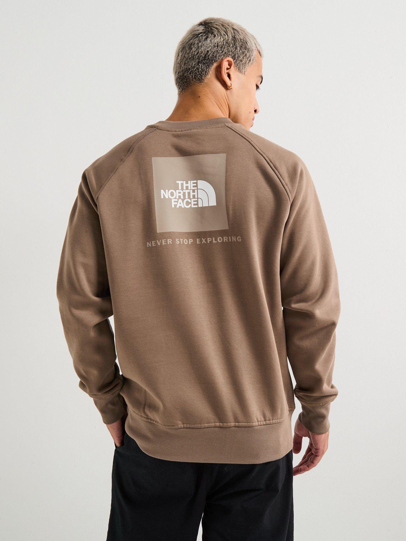 Image 5 of 6 of The North Face Men's Raglan Box Nse Crew - Brown