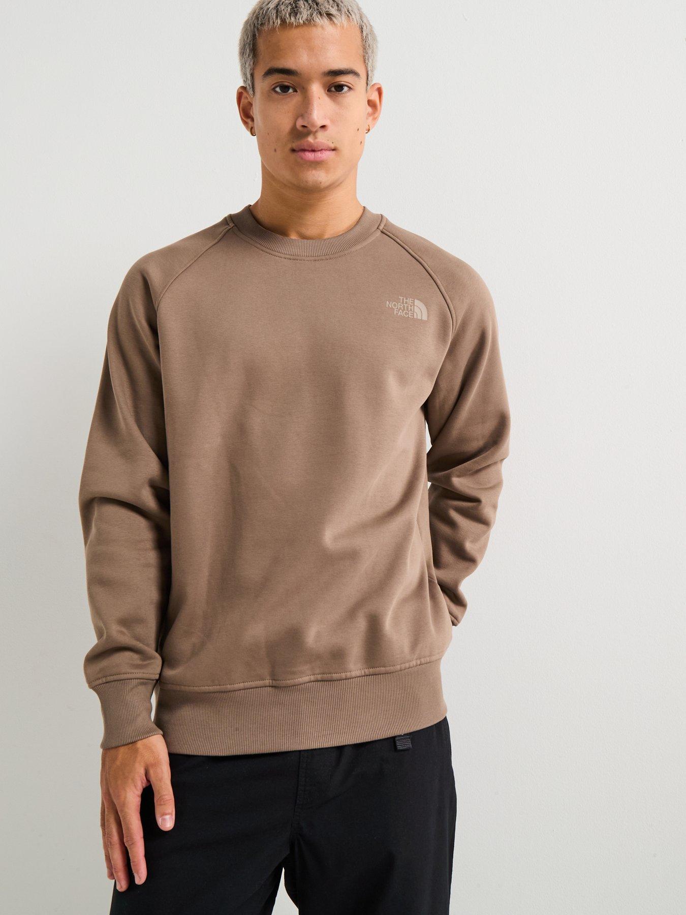 Image 6 of 6 of The North Face Men's Raglan Box Nse Crew - Brown