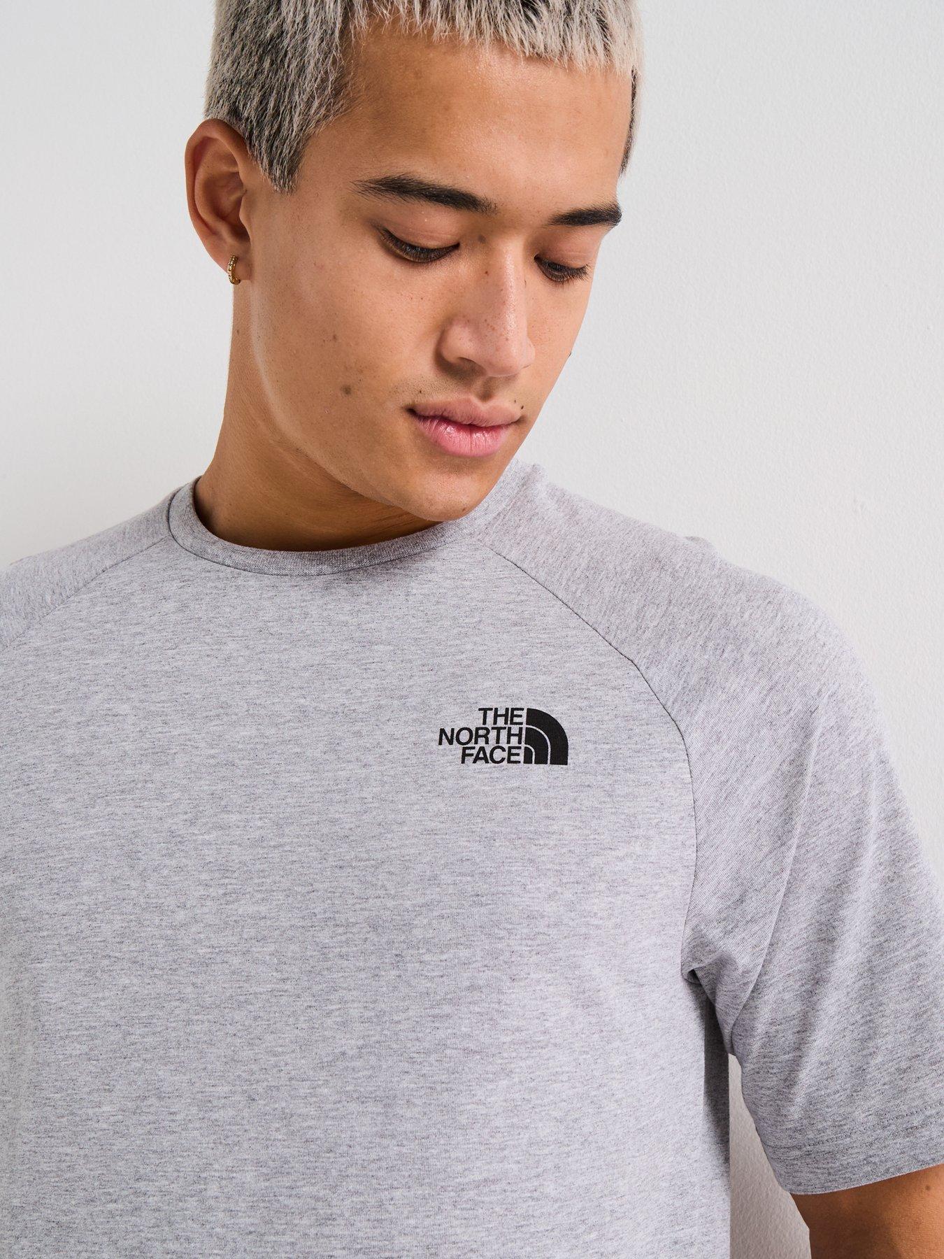 Image 4 of 6 of The North Face Men's Faces T-Shirt - Light Grey