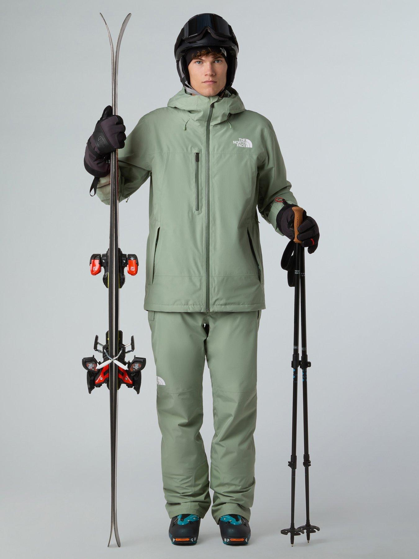 Image 3 of 3 of The North Face Mens Descendit Ski Trousers - Green