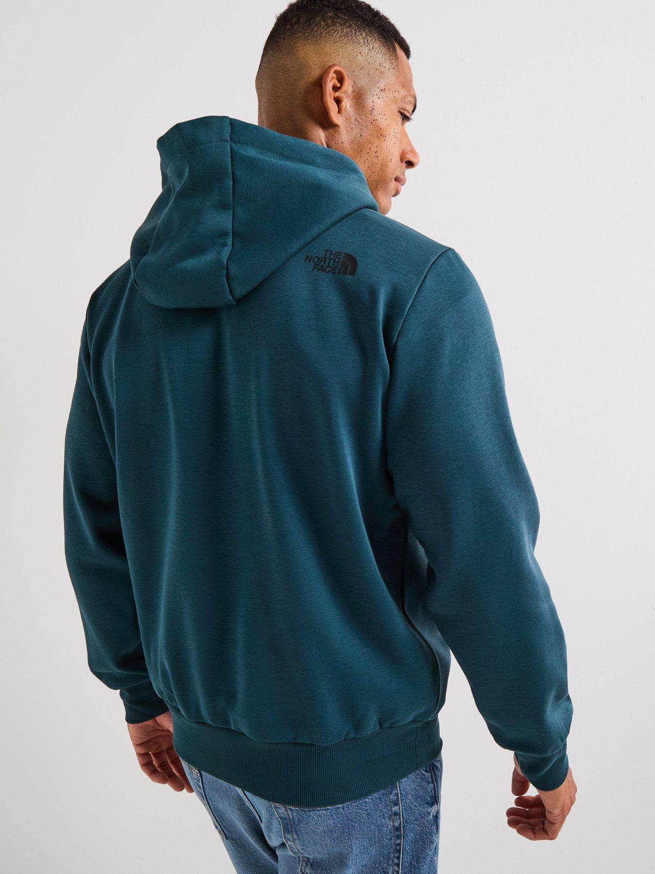 the-north-face-mens-fine-hoodie-bluestillFront