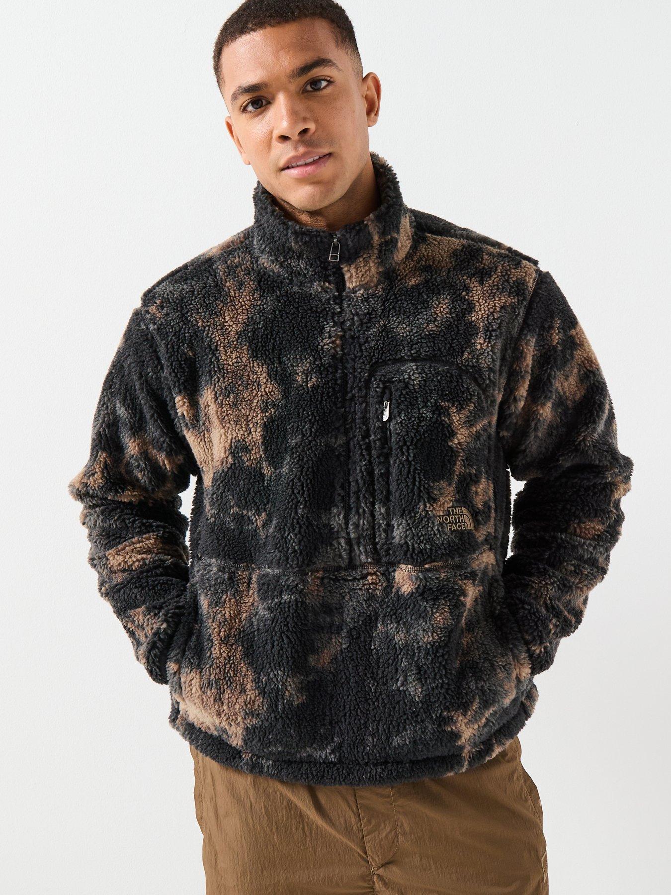 the-north-face-mens-extreme-pile-2-print-pullover-jacket--blackfront
