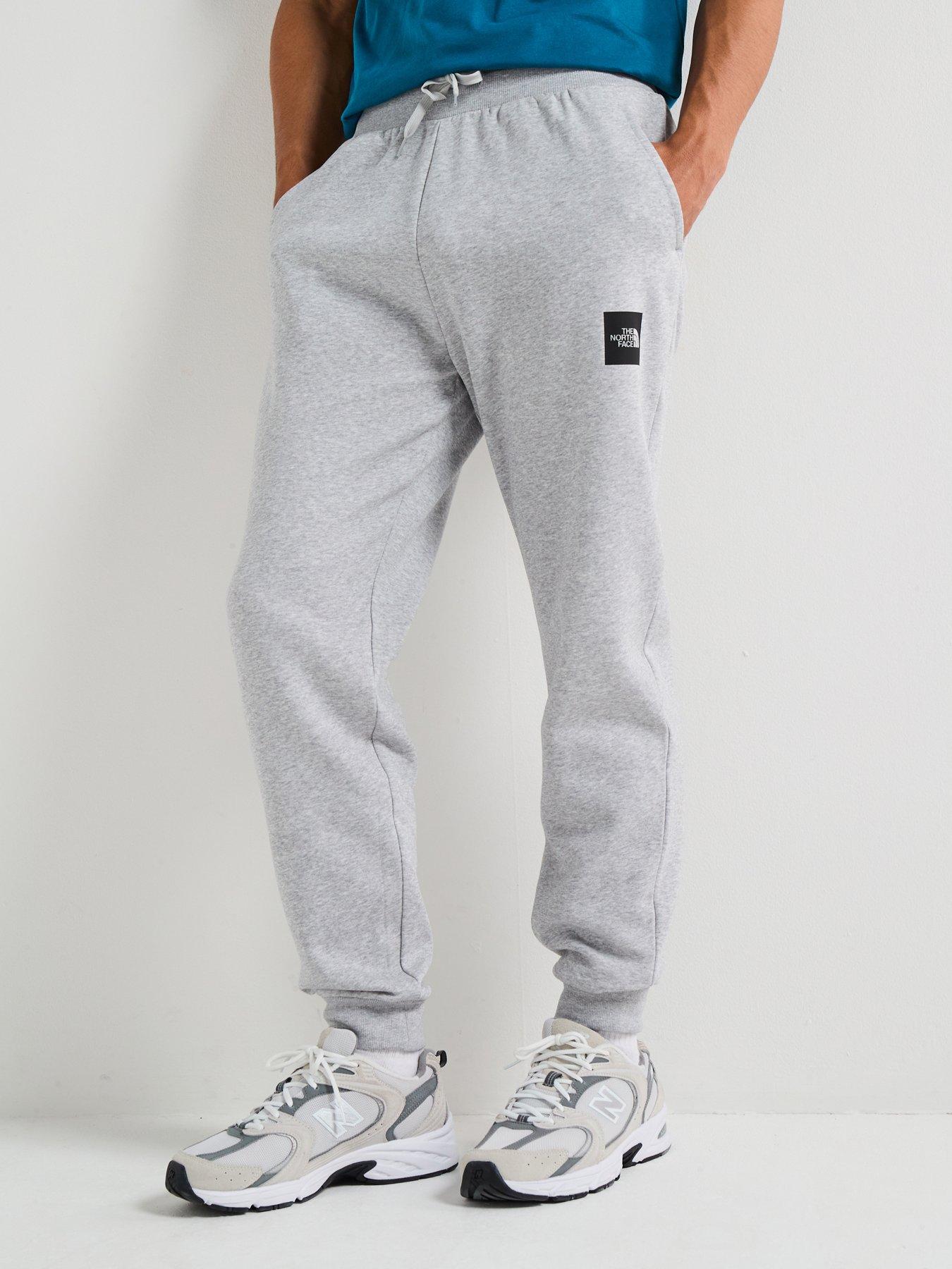 Image 1 of 6 of The North Face Men's Fine Regular Tapered Joggers - Light Grey