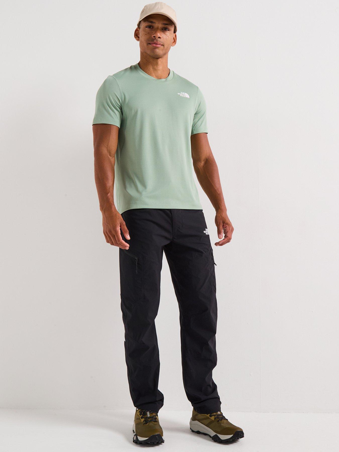 Image 3 of 5 of The North Face Men's Lightbright Short Sleeve T-Shirt - Green
