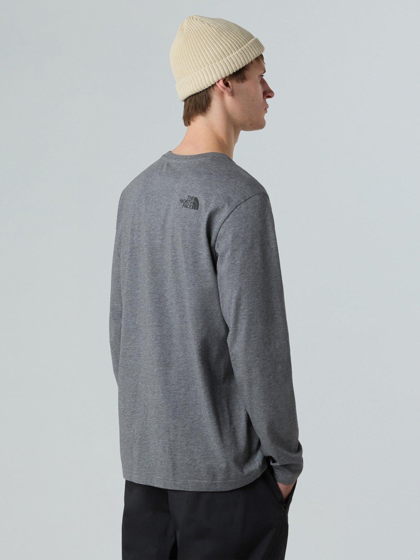 the-north-face-mens-ls-simple-dome-tee-greystillFront