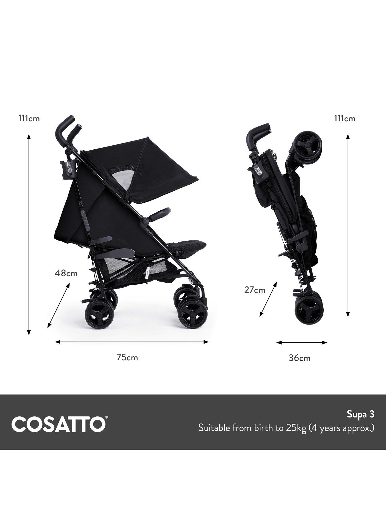 Image 7 of 7 of Cosatto Supa 3 Stroller - Hoglet