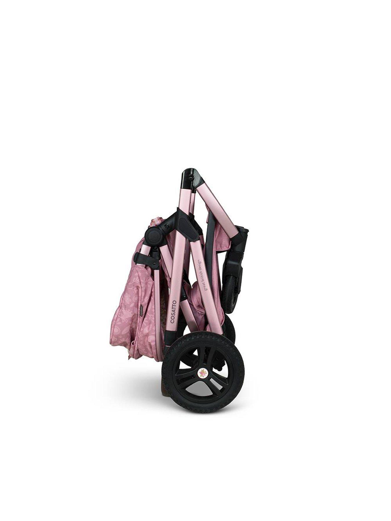 Image 5 of 6 of Cosatto Wow 3 Everything Travel System Bundle ADAC iSize Car Seat - Camille
