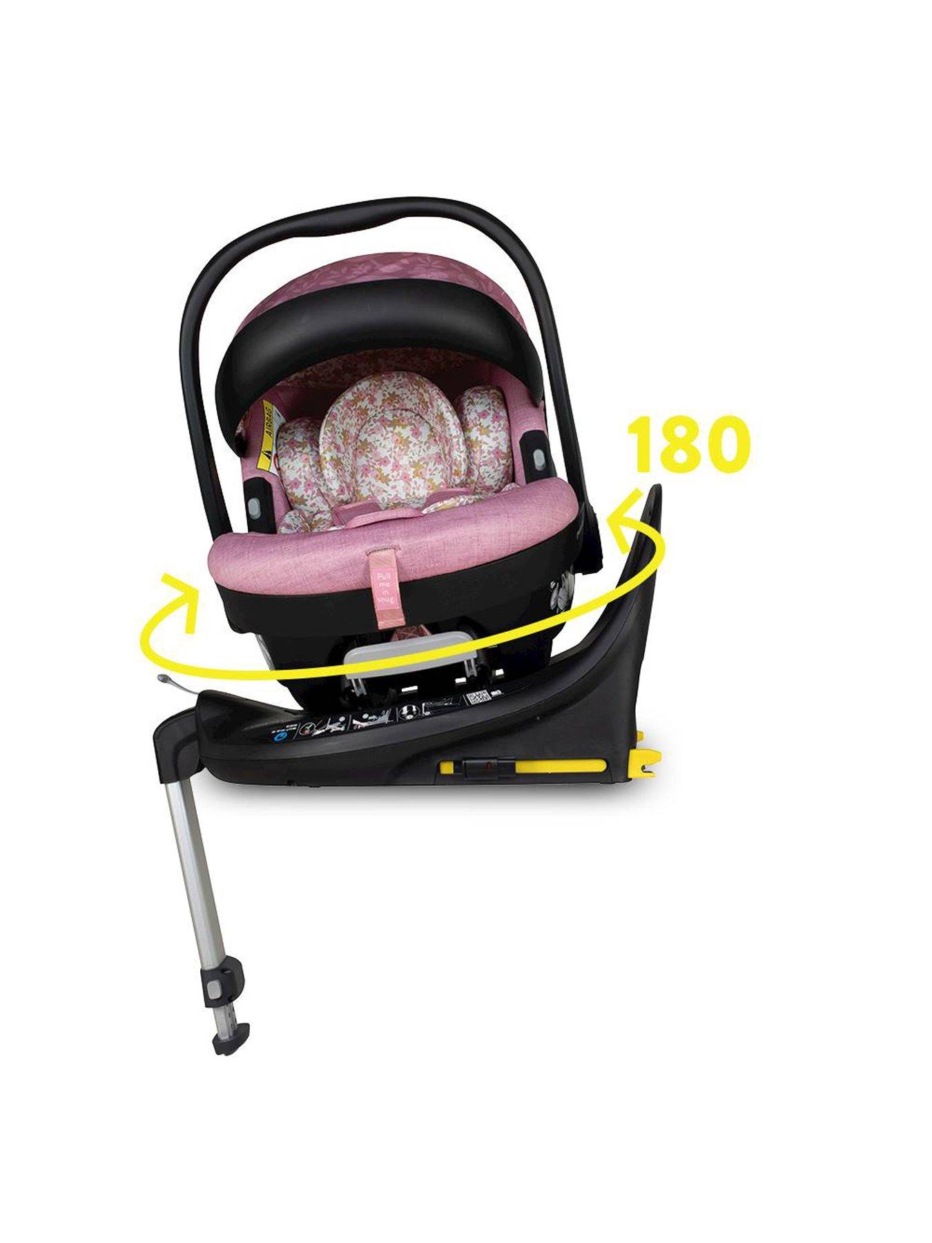 Image 6 of 6 of Cosatto Wow 3 Everything Travel System Bundle ADAC iSize Car Seat - Camille