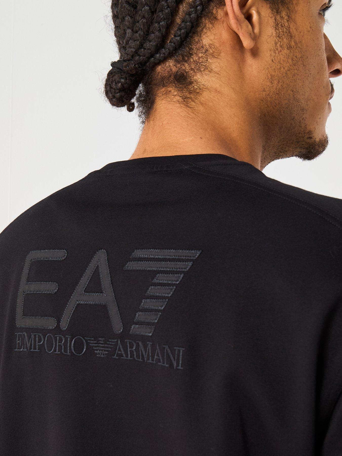 ea7-emporio-armani-train-visibility-small-logo-crew-sweatshirt-blackoutfit