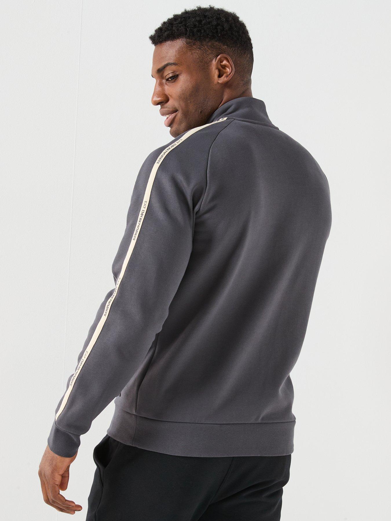 ea7-emporio-armani-train-logo-series-tape-shoulder-14-zip-sweatshirt-greystillFront